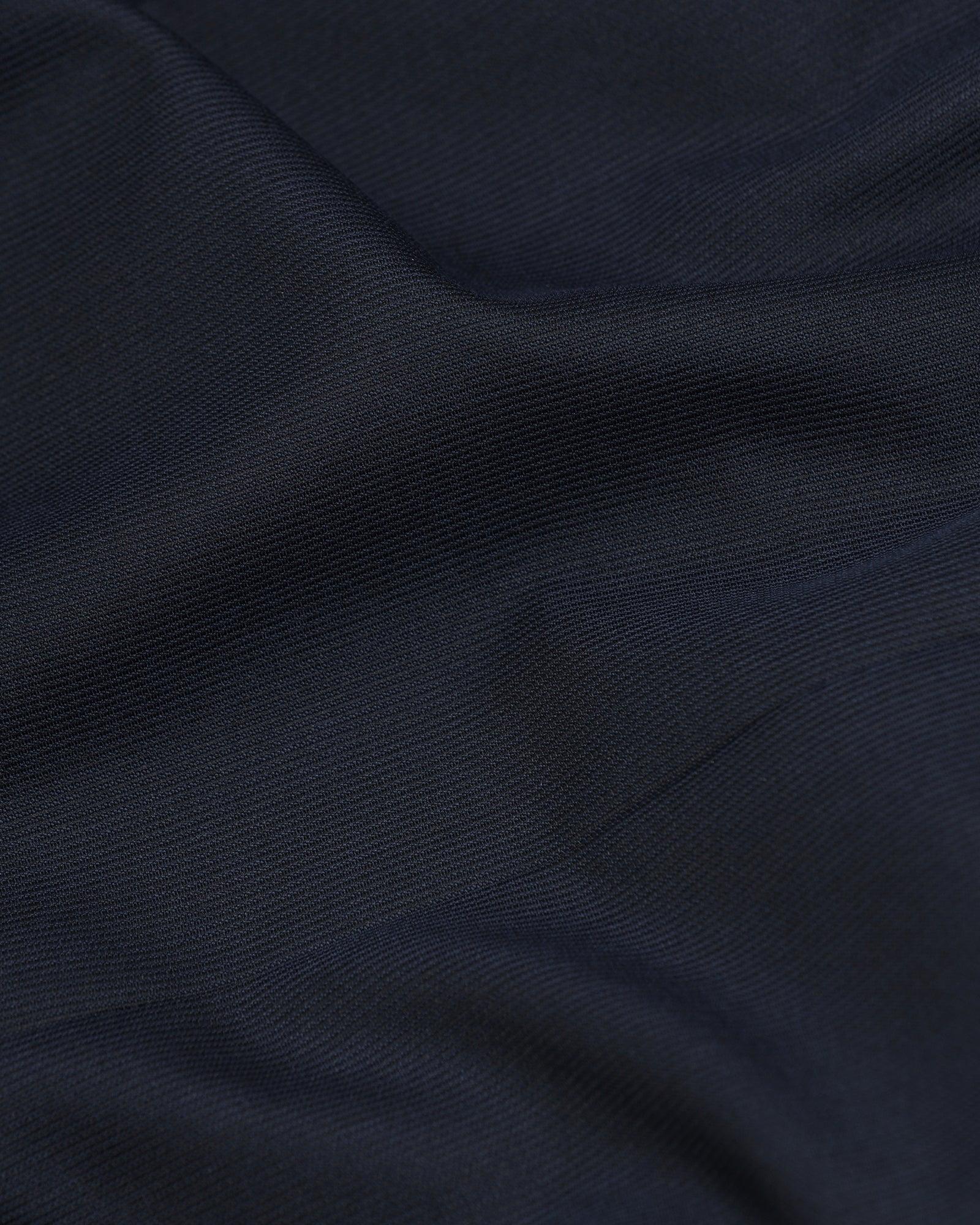 Two Piece Navy Textured Formal Suit - Heimer