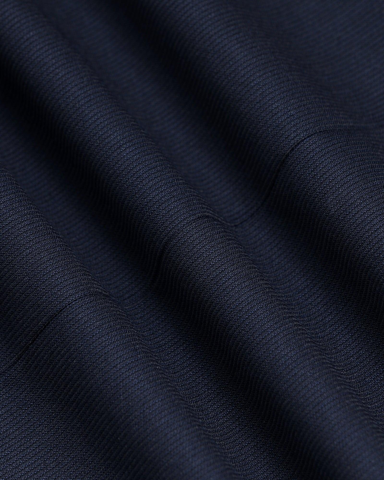 Two Piece Navy Textured Formal Suit - Heimer