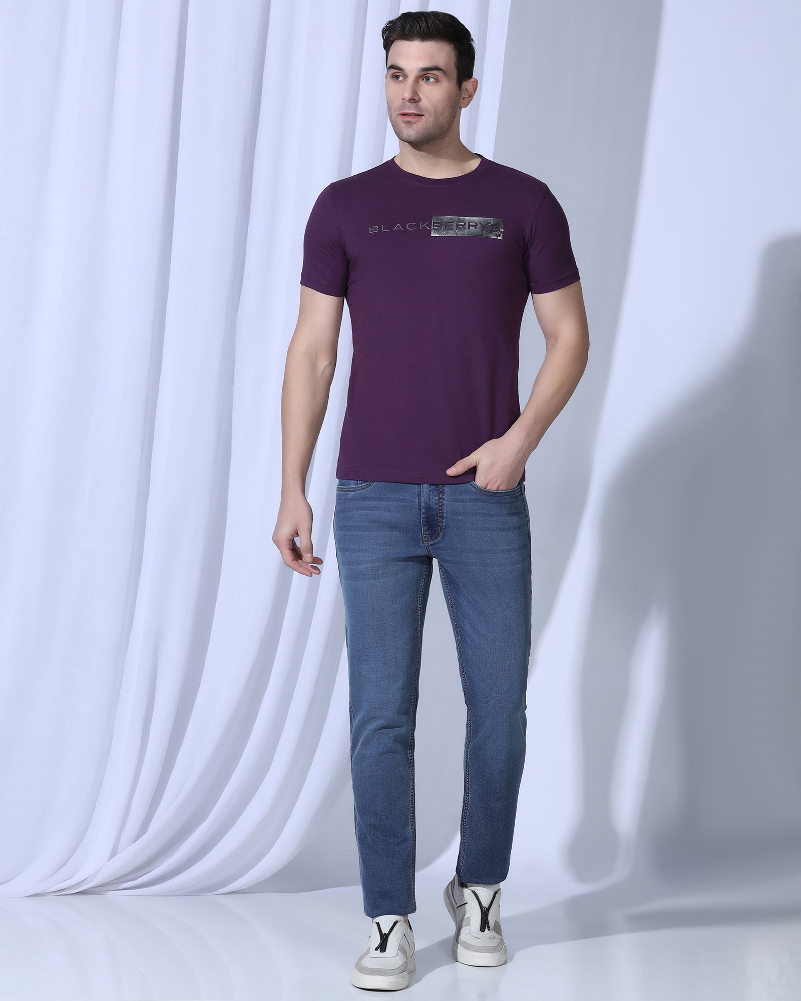 Ultrasoft Slim Comfort Buff Fit Indigo Jeans - Gelbero