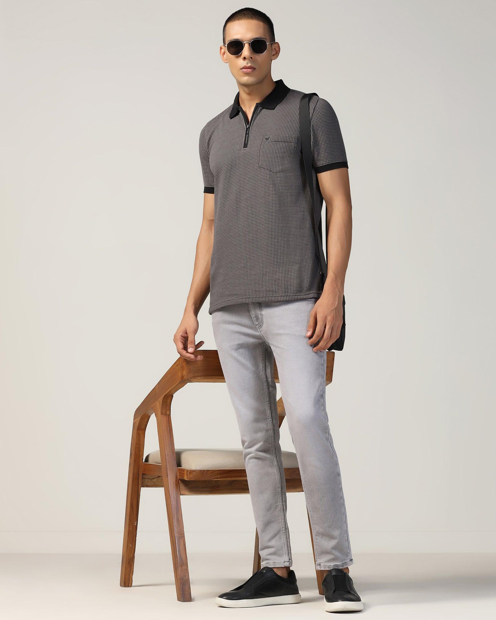 Ultrasoft Skinny Cropped Fiji Fit Grey Jeans - Godric