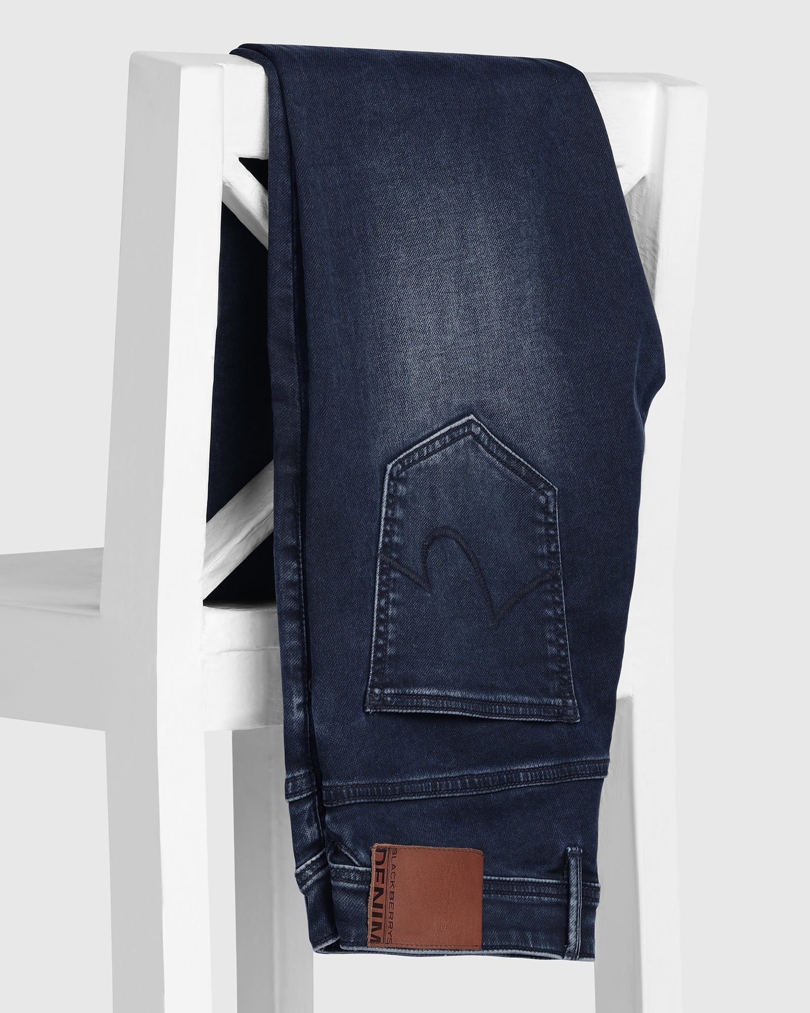 Ultrasoft Skinny Cropped Fiji Fit Indigo Jeans - Ava