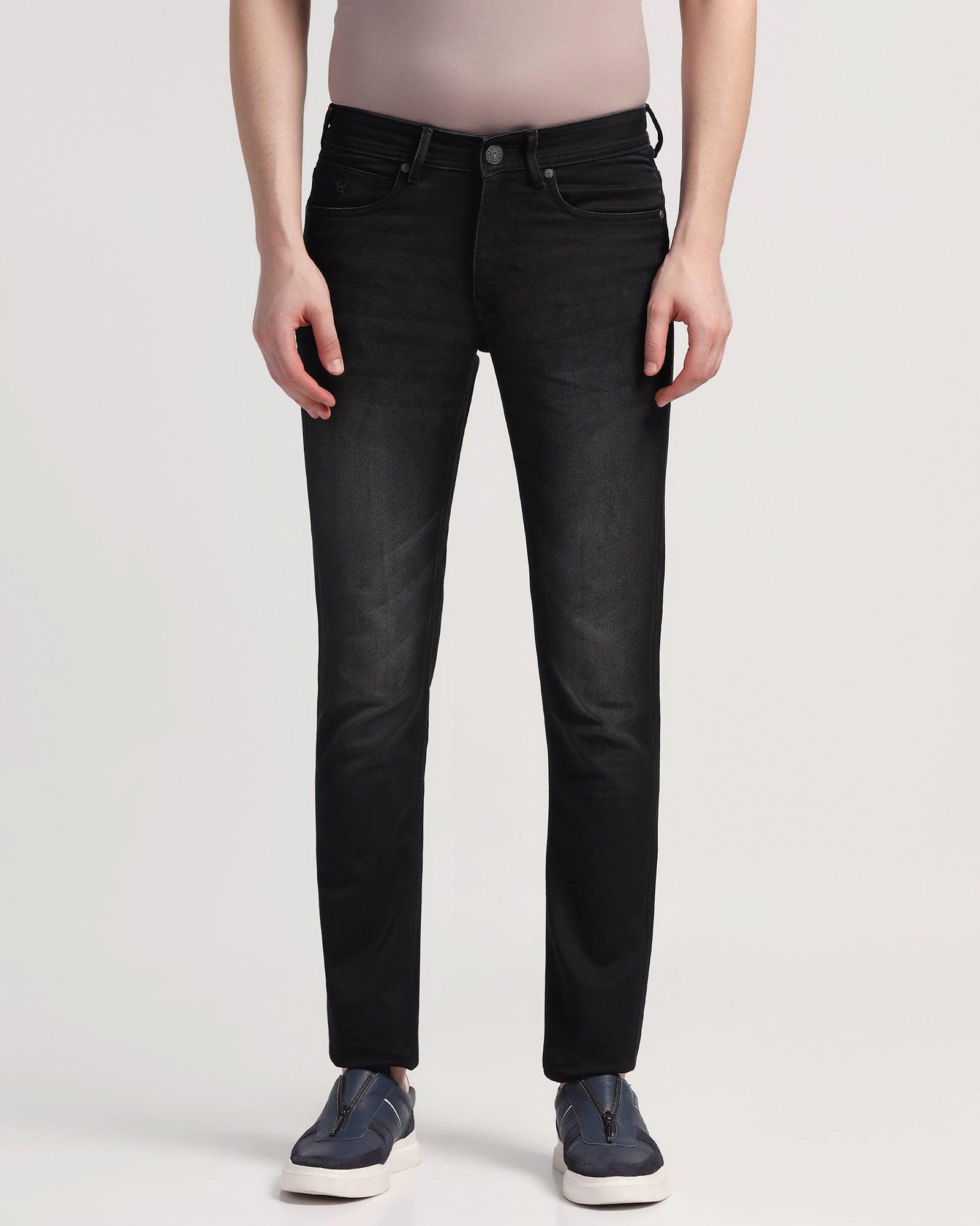 Ultrasoft Slim Comfort Buff Fit Black Jeans - Betsy