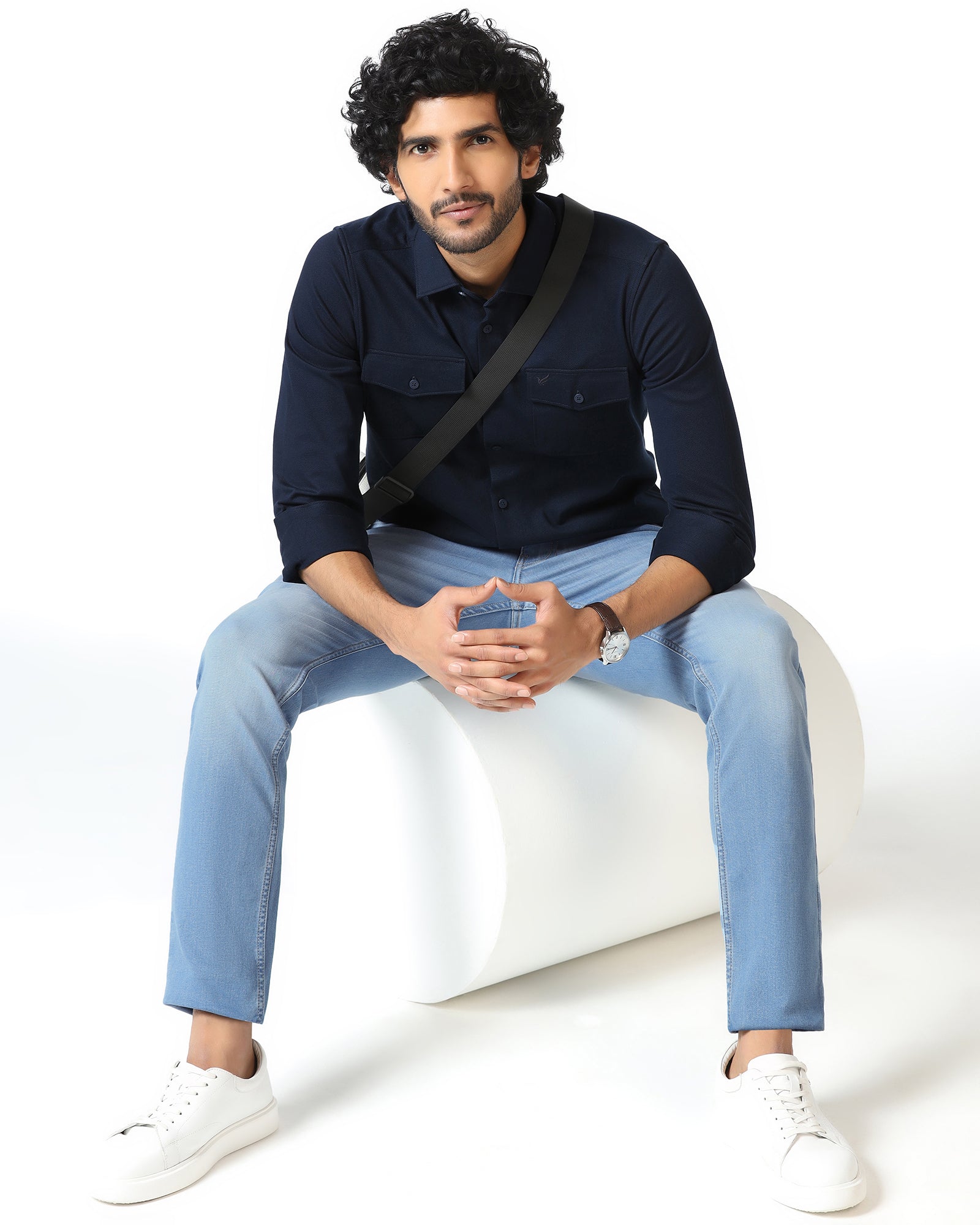 Ultrasoft Slim Comfort Buff Fit Indigo Jeans - Zuri