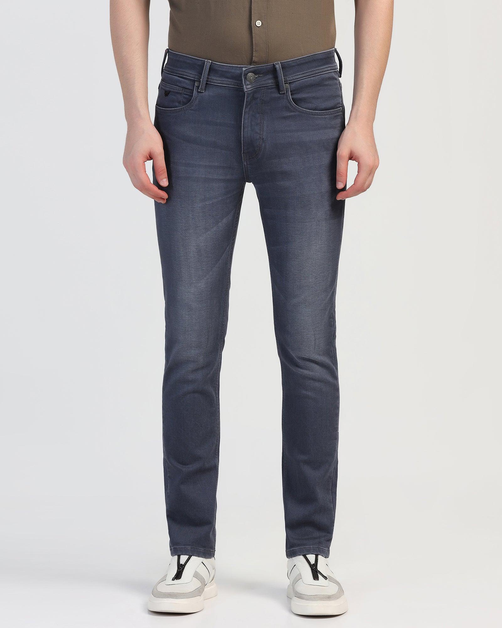 Ultrasoft Slim Yonk Fit Grey Jeans - Pat