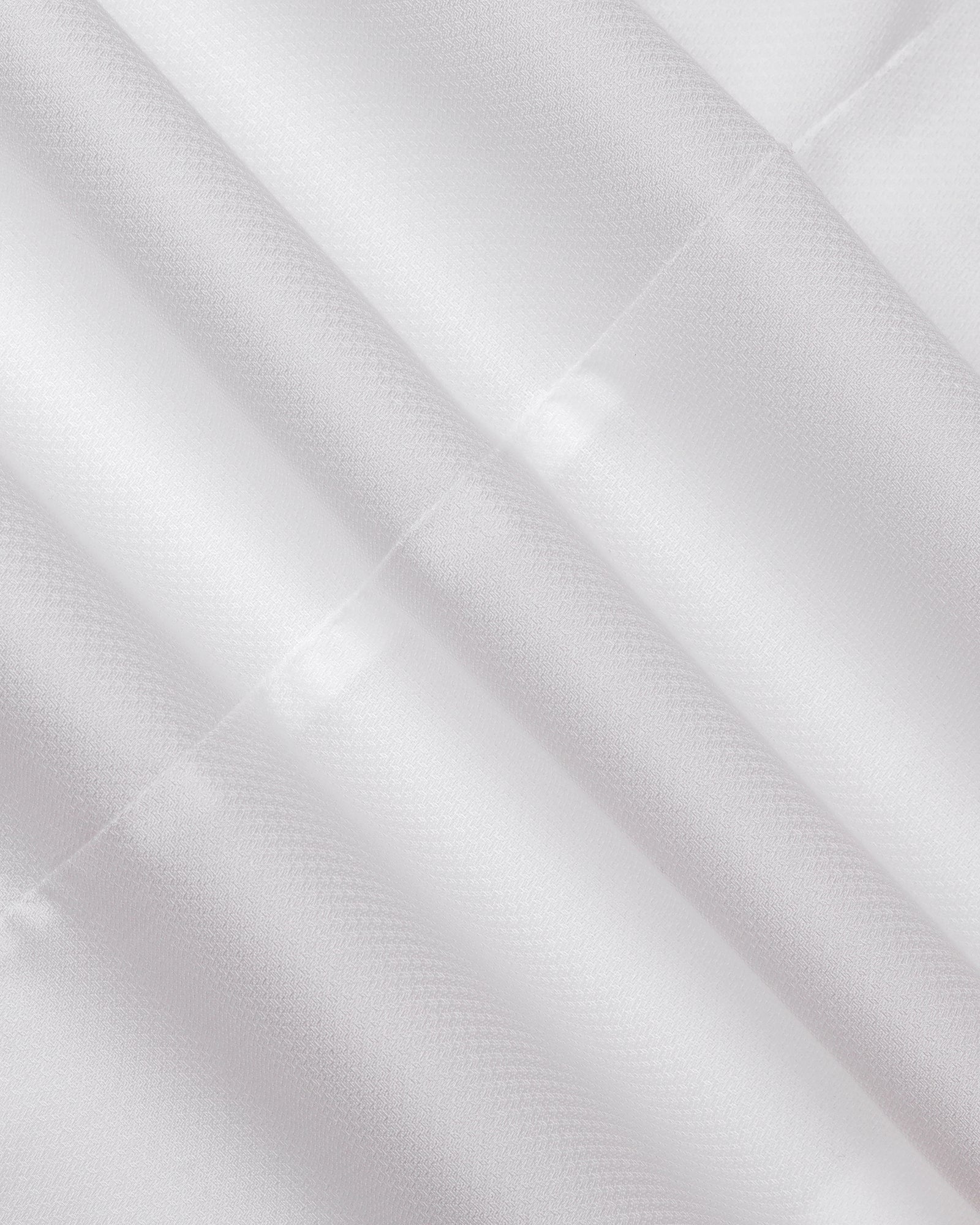 White Textured Shirt - Hawker