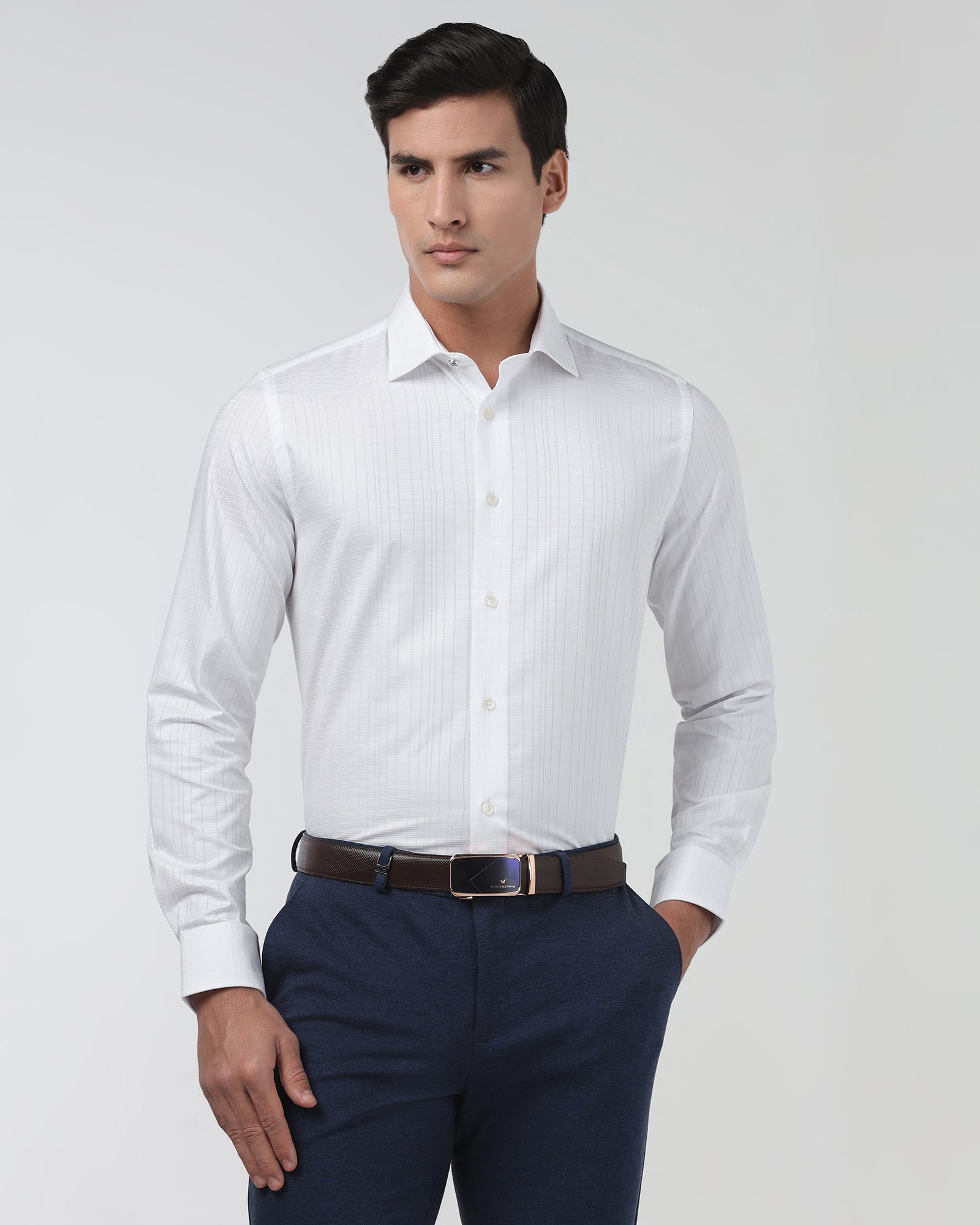 White Check Shirt - Lexus