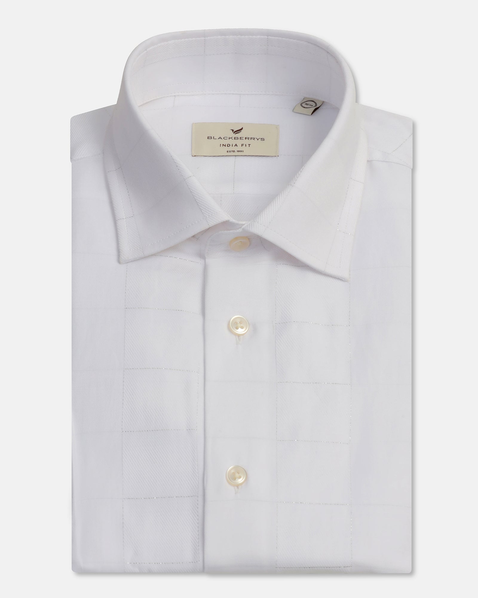 White Check Shirt - Rainer