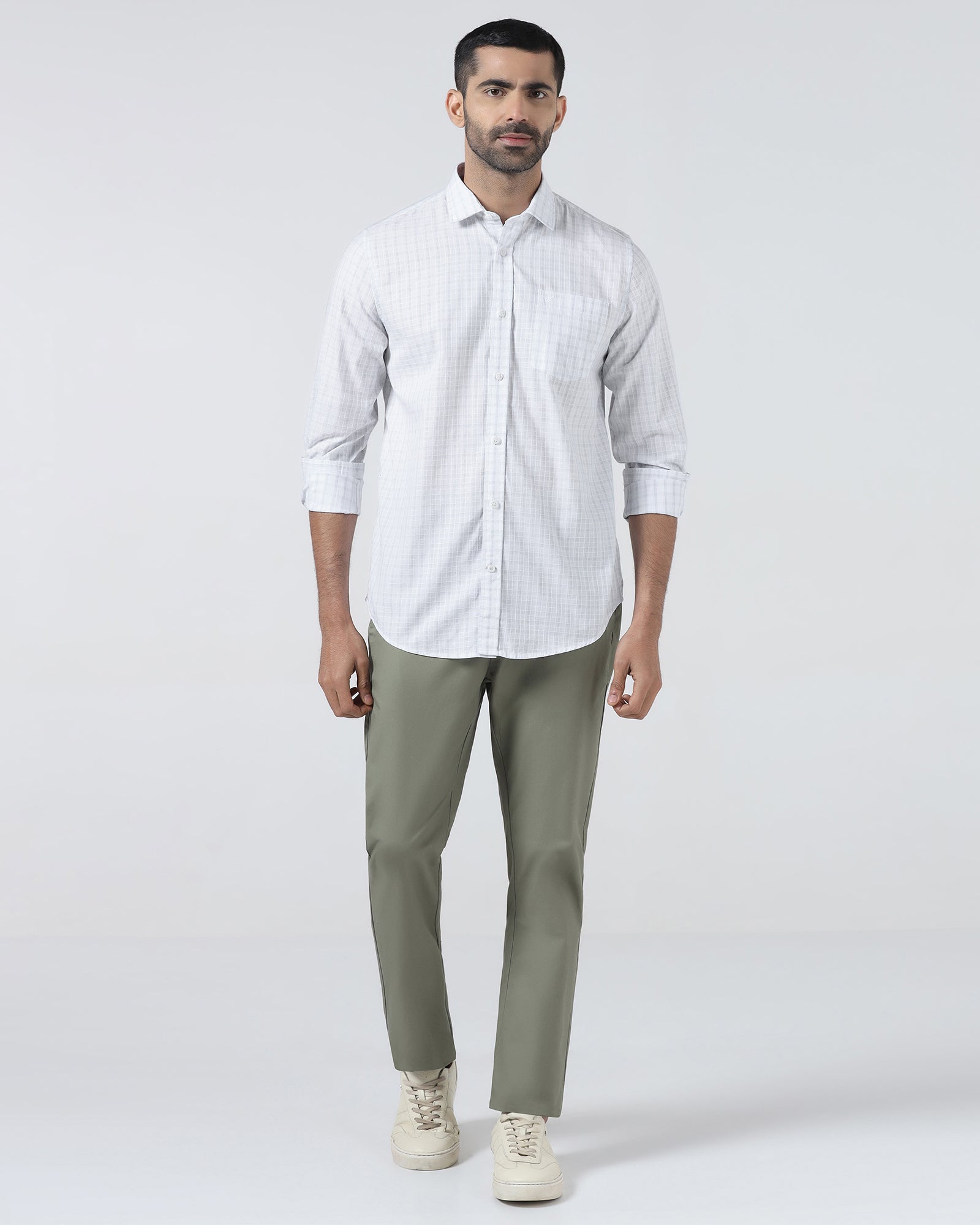 White Check Shirt - Remon