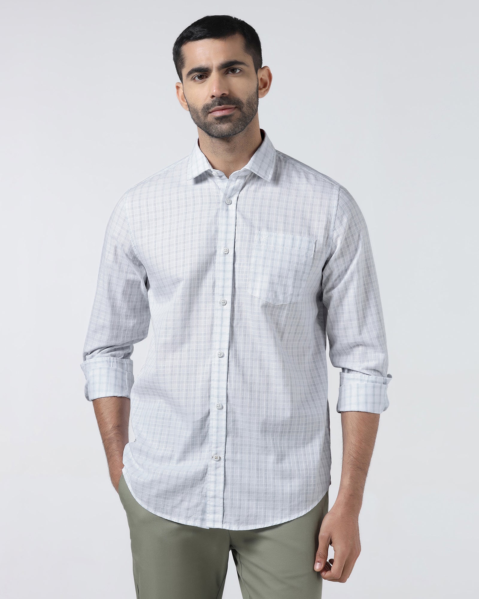 White Check Shirt - Remon