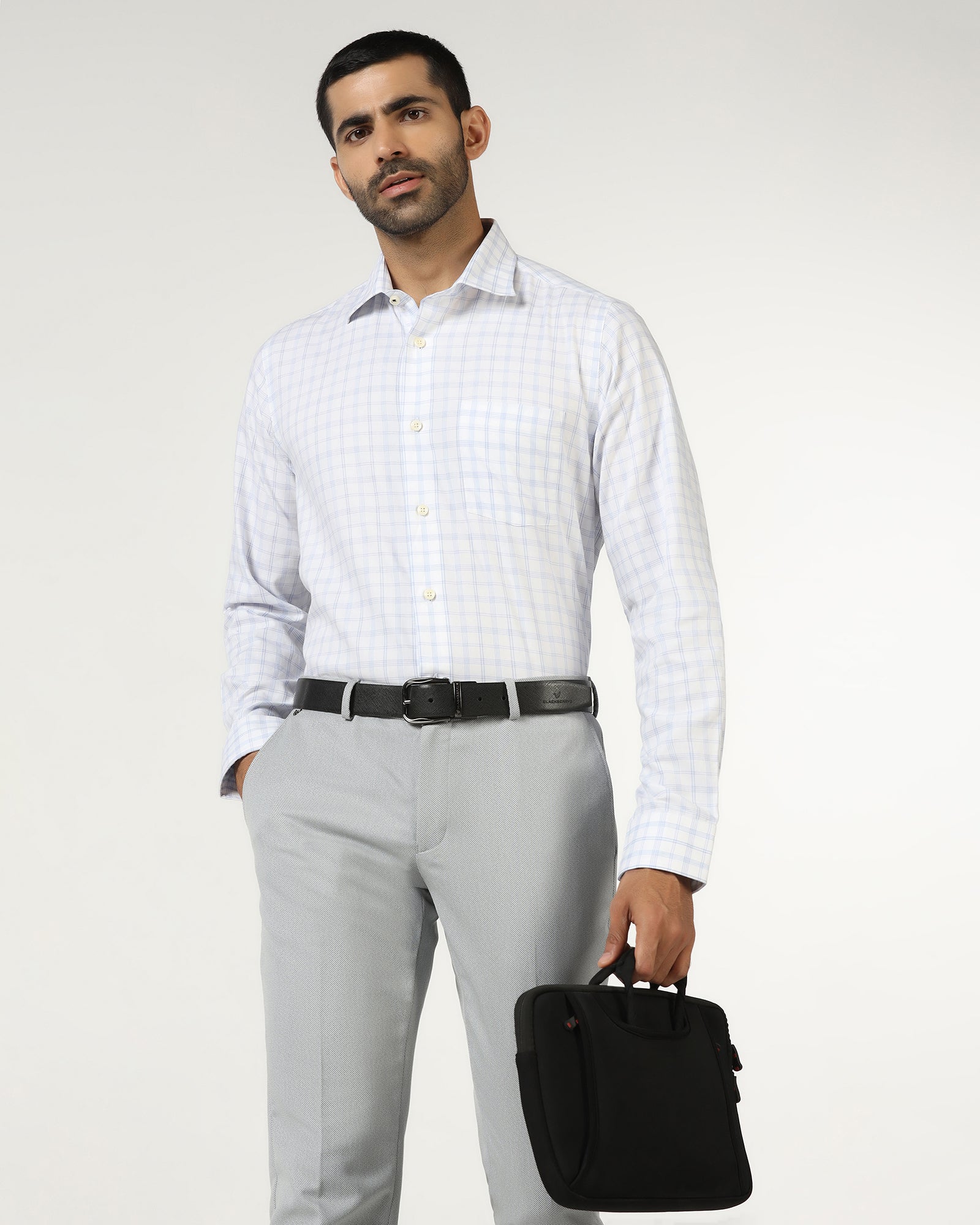 White Check Shirt - Renew