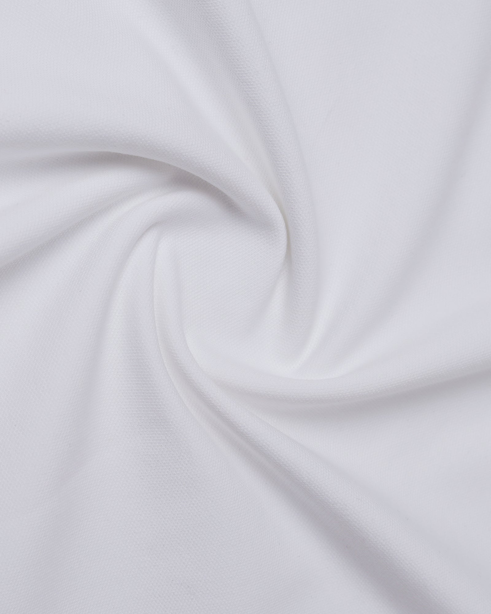 White Crew Neck Solid T-Shirt - Bellatrix