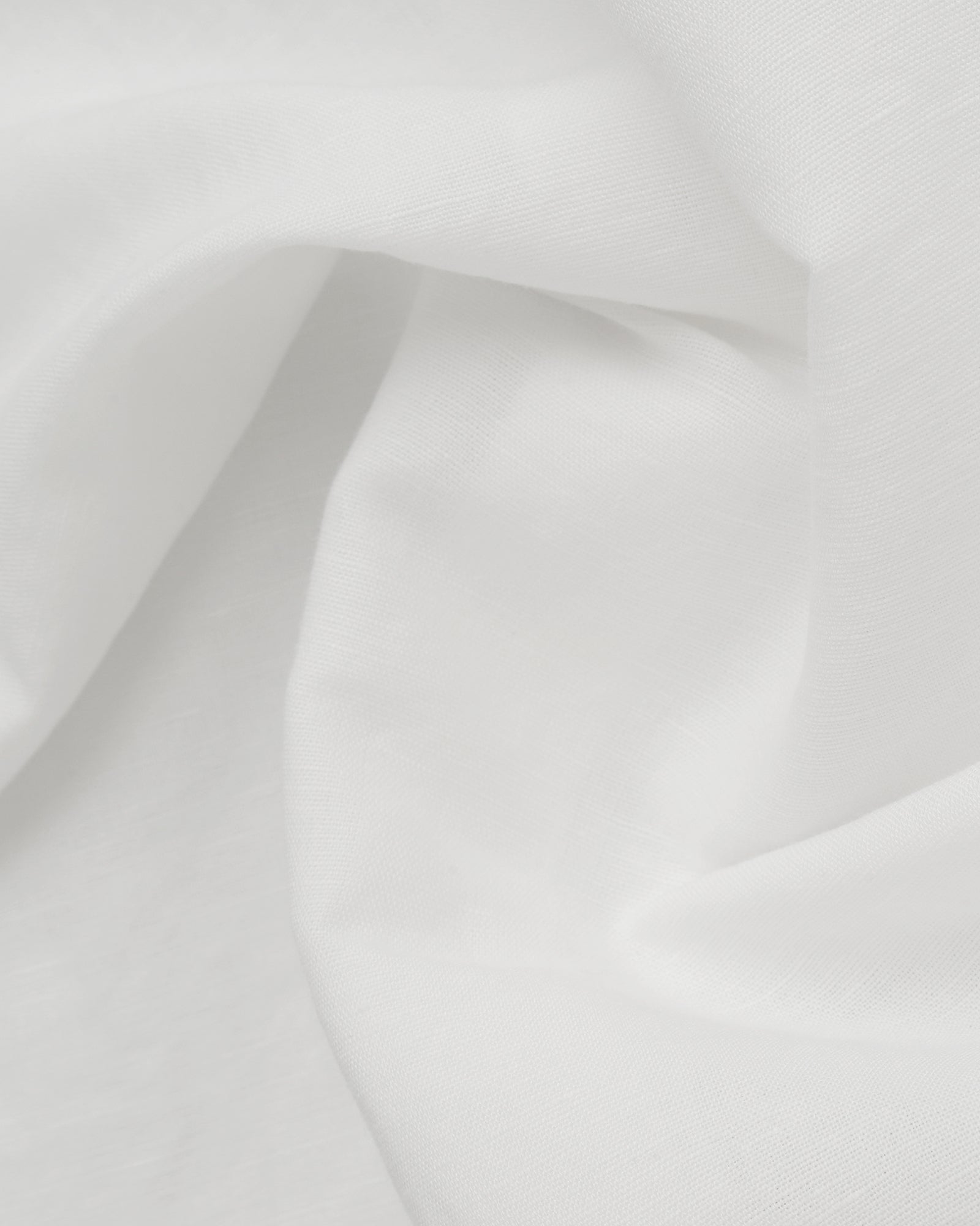 White Half Sleeve Linen Solid Shirt - Salmon