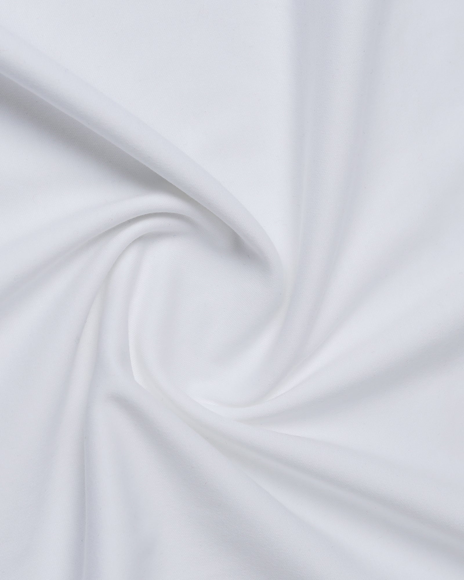 White Luxe Solid Polo - Toll