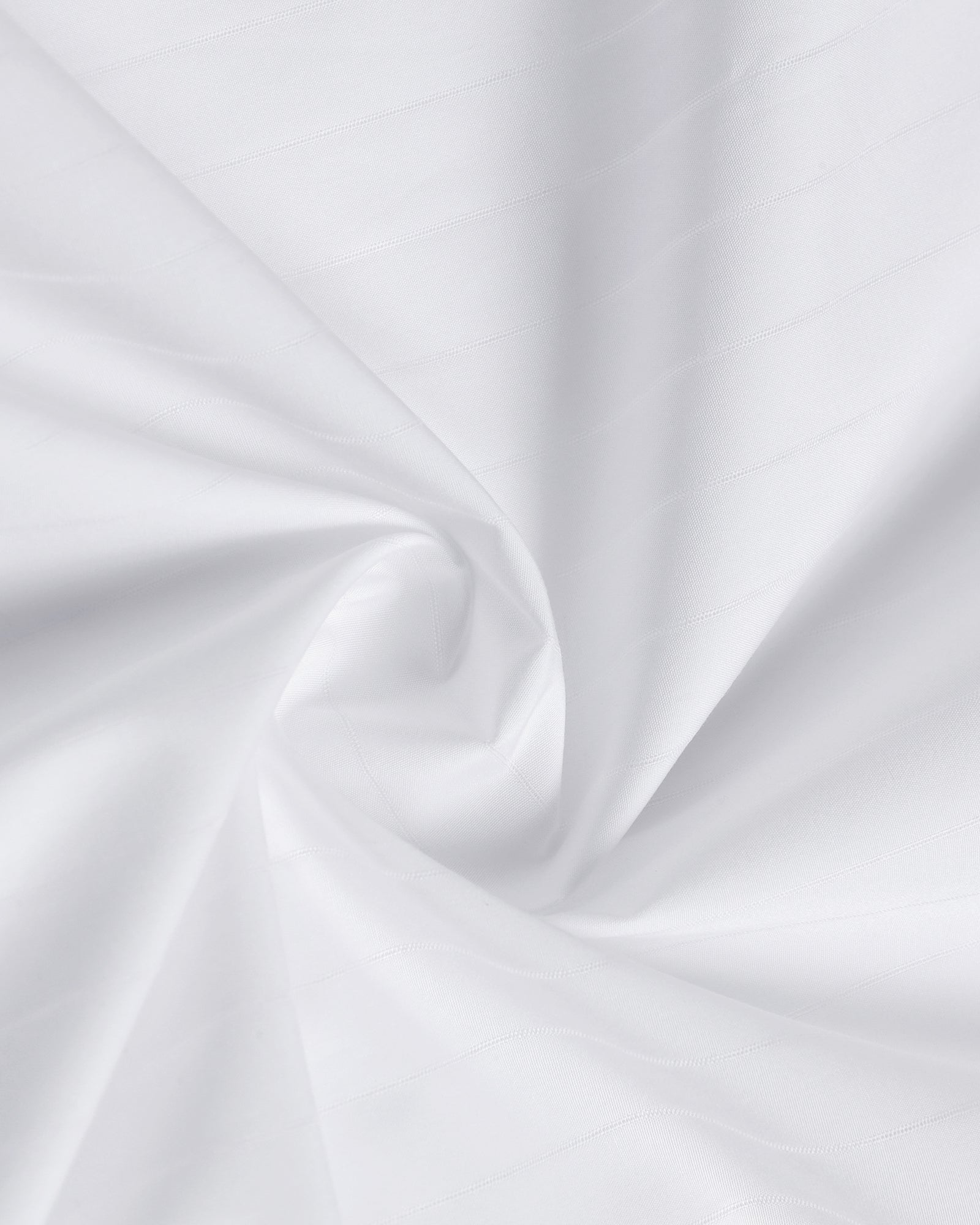 White Luxe Stripe Shirt - Oscar