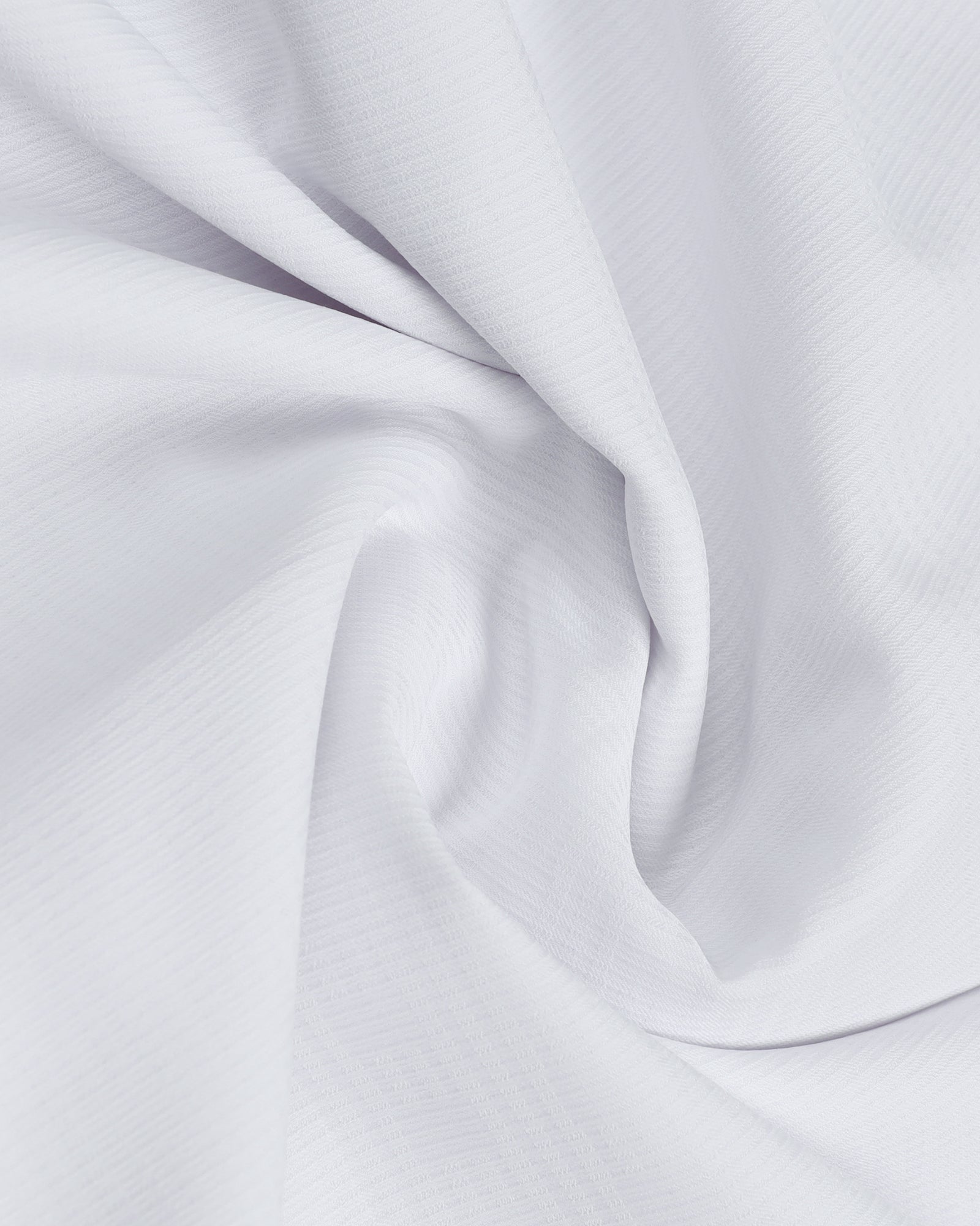 White Non Iron Textured Shirt - Reform