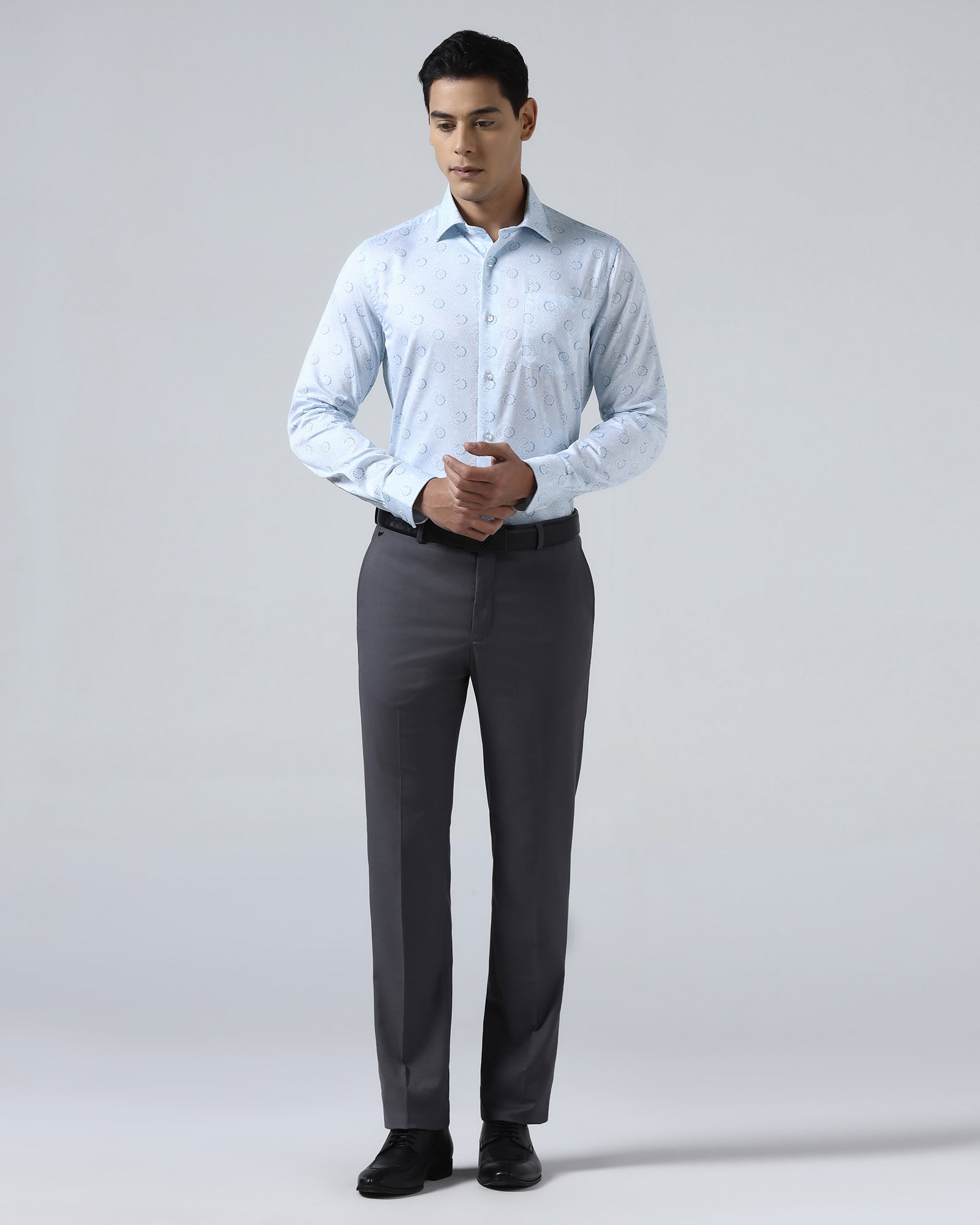 White Printed Shirt - Circuit