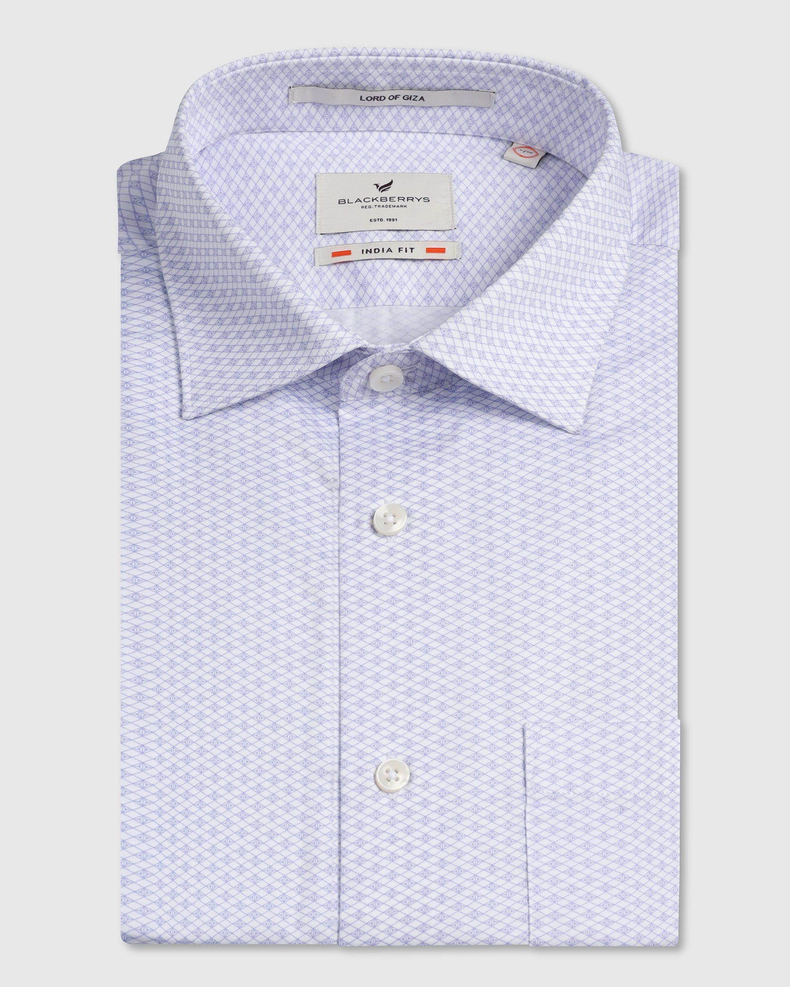 White Printed Shirt - Radio