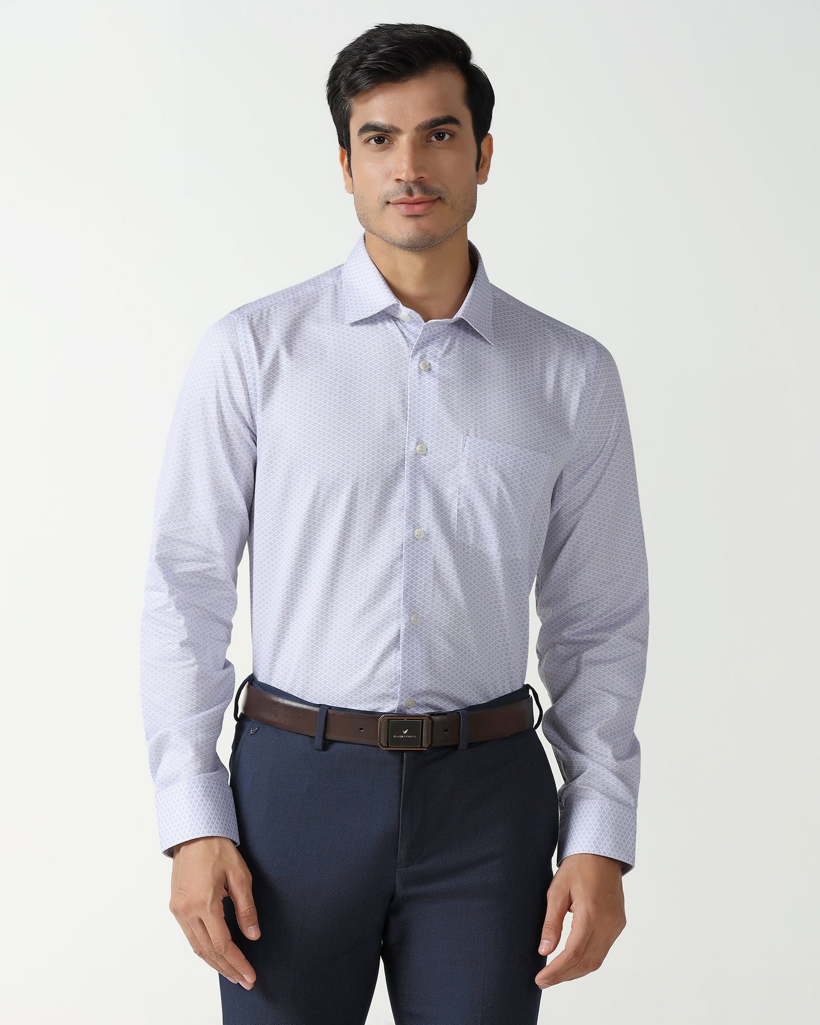 White Printed Shirt - Radio