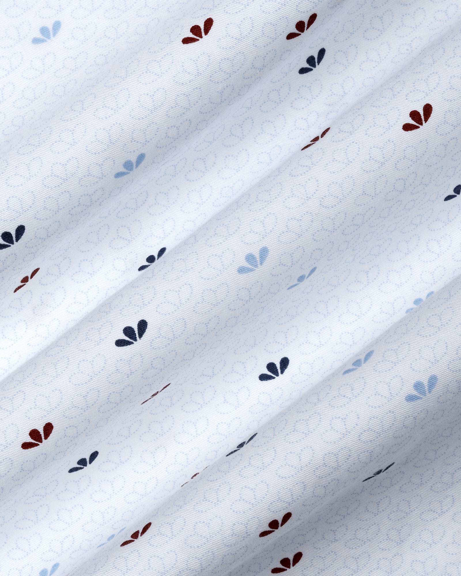White Printed Shirt - Tobas