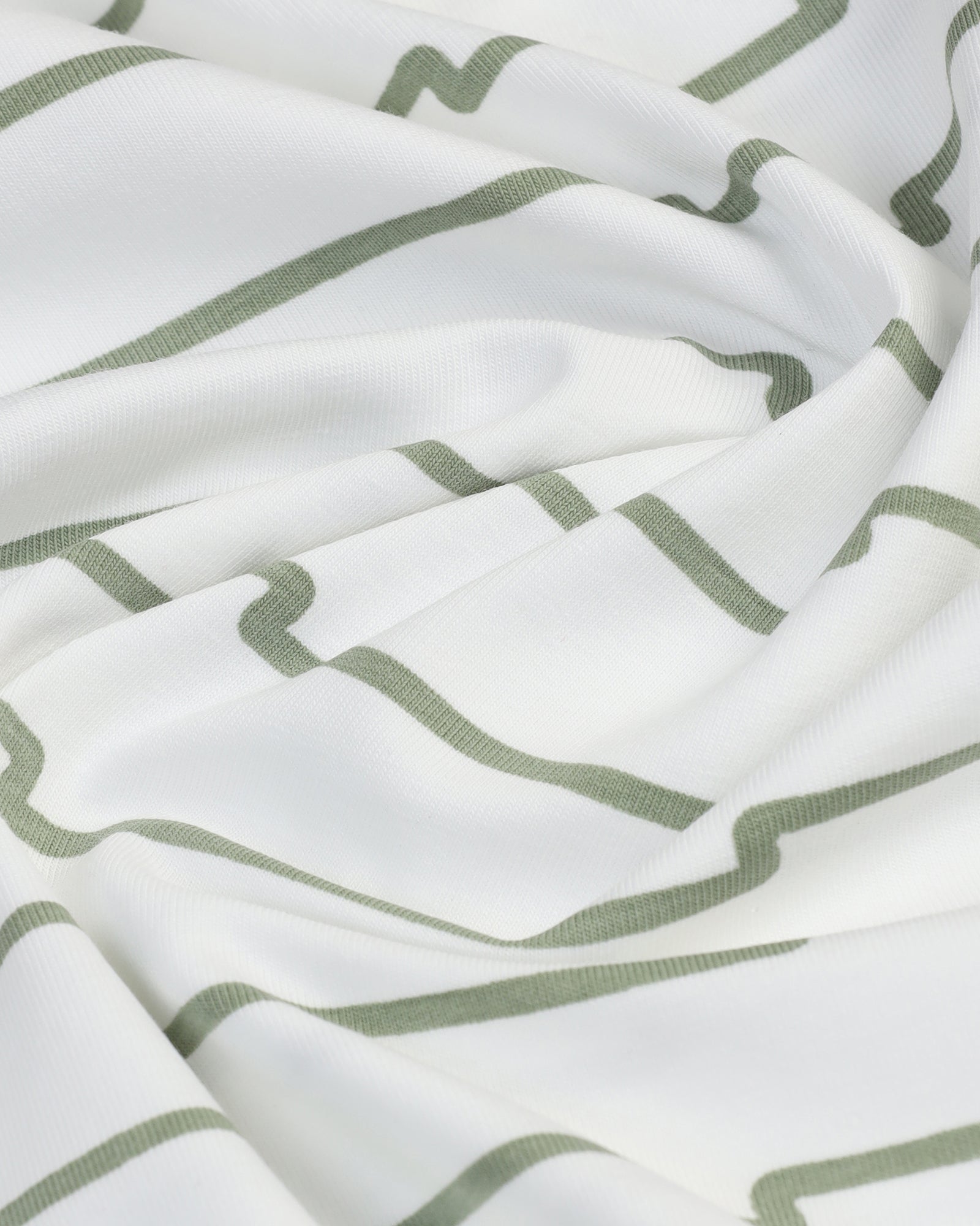 White Printed Polo - Maze