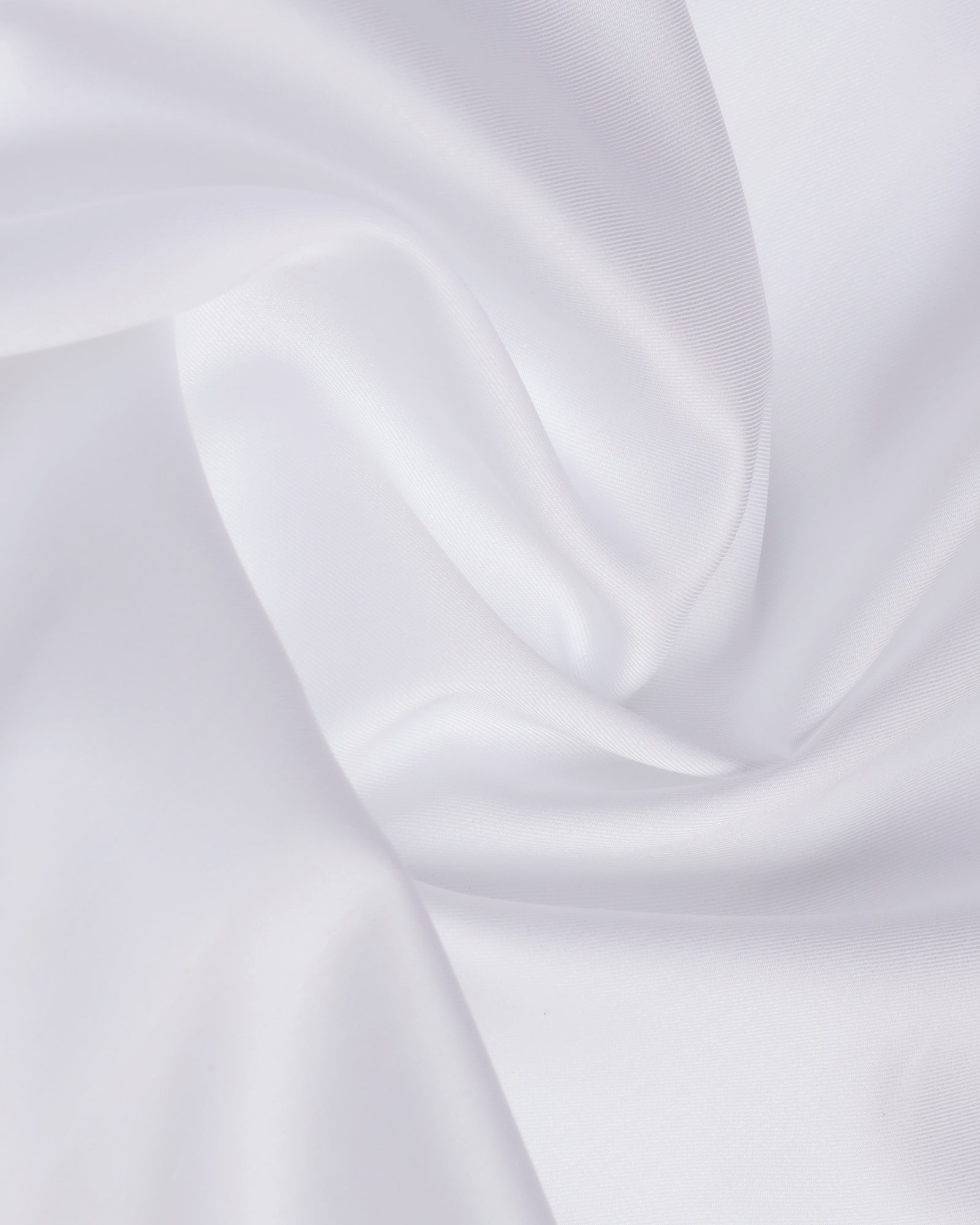 White Solid Shirt - Dawn