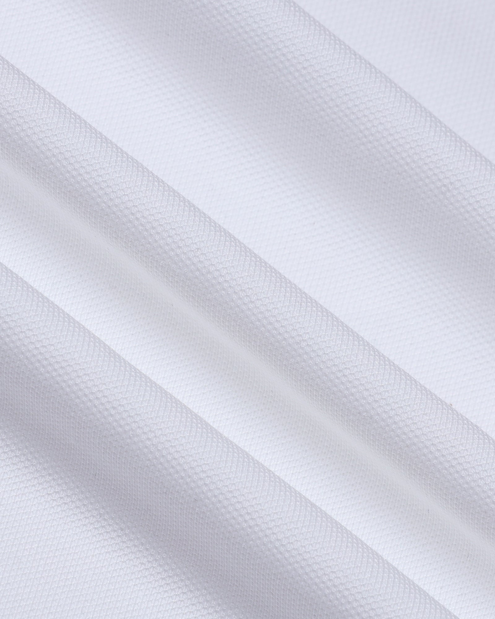 White Must Haves Solid Polo - Yukii