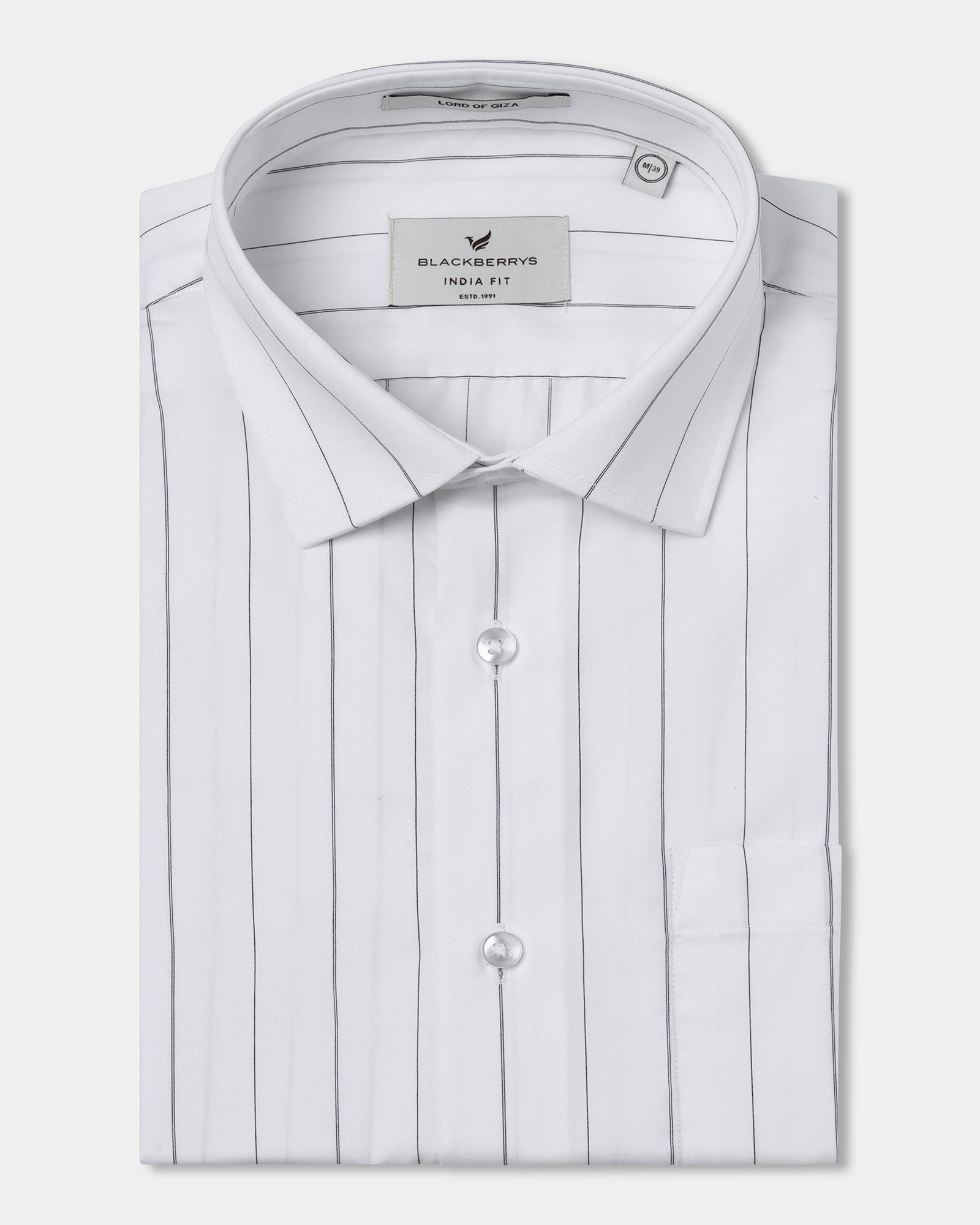 White Stripe Shirt - Golf