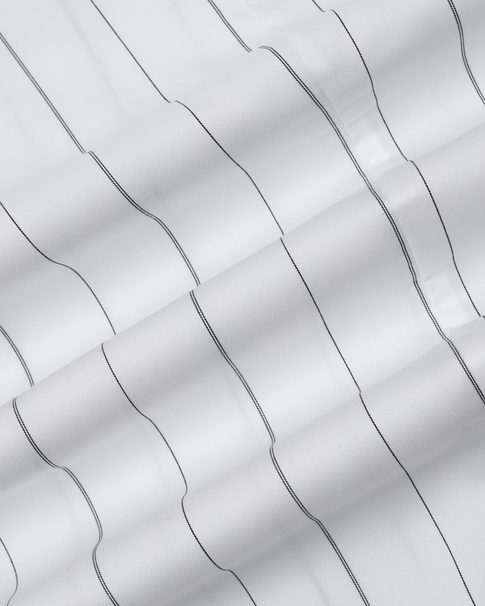 White Stripe Shirt - Golf