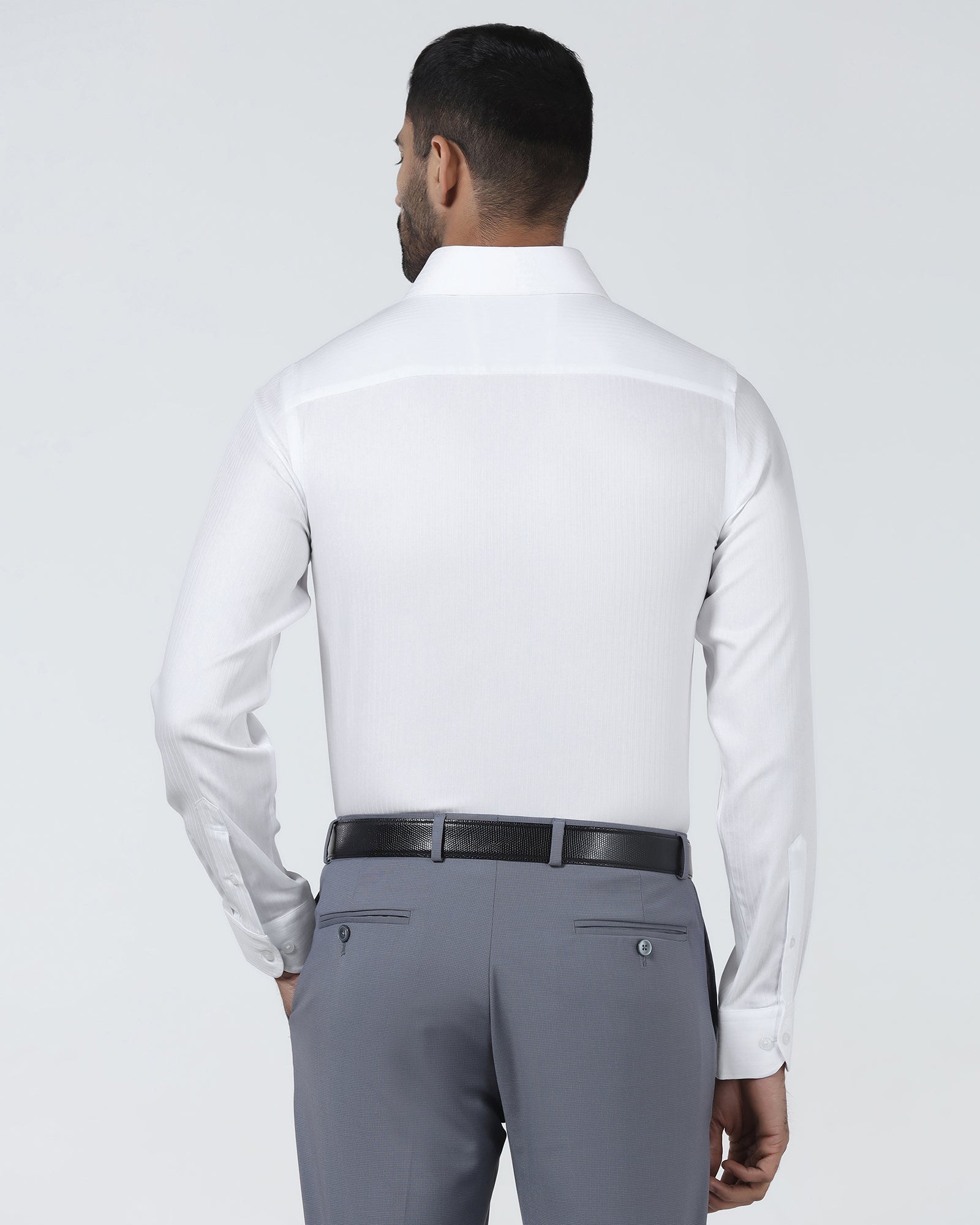 Super White Stripe Shirt - Haven