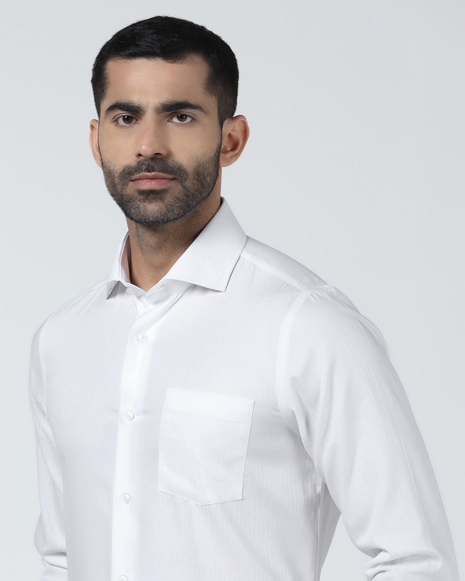 Super White Stripe Shirt - Haven