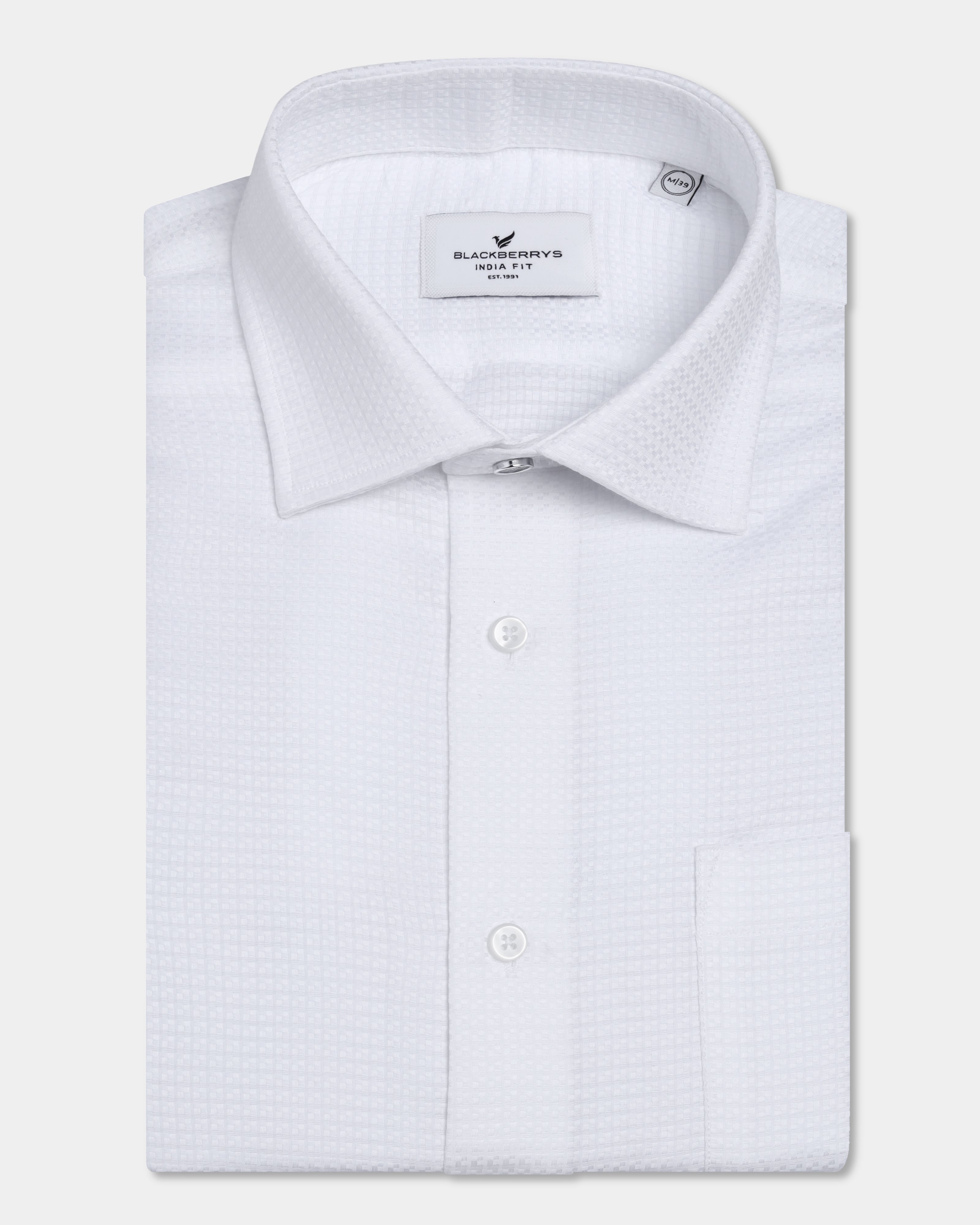 Super White Textured Shirt - Scooter