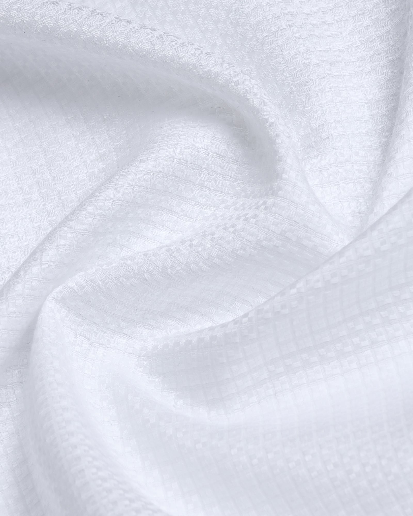 Super White Textured Shirt - Scooter