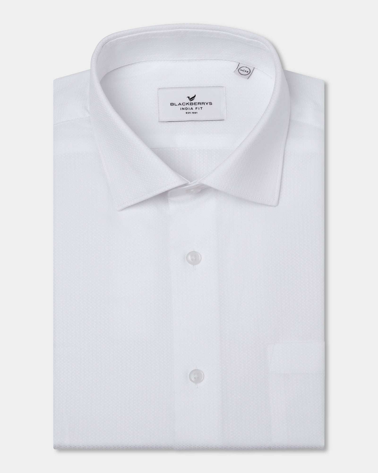 Super White Textured Shirt - Sonic