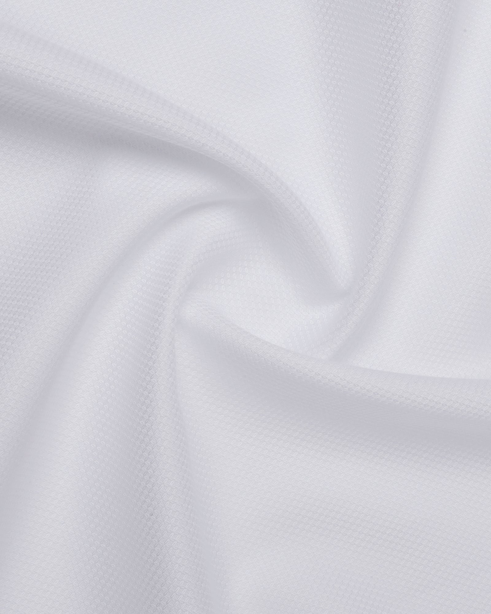 Super White Textured Shirt - Sylas