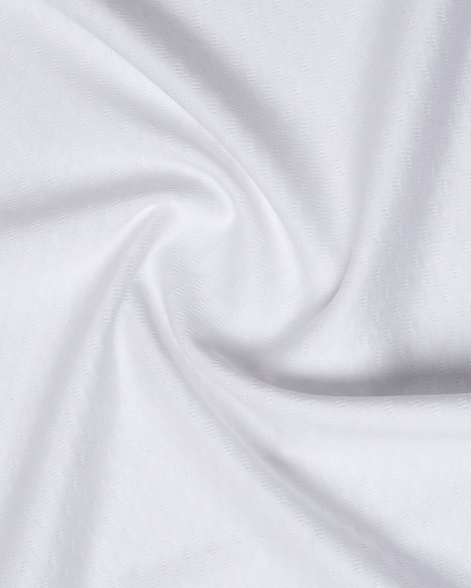 White Textured Polo - Gama