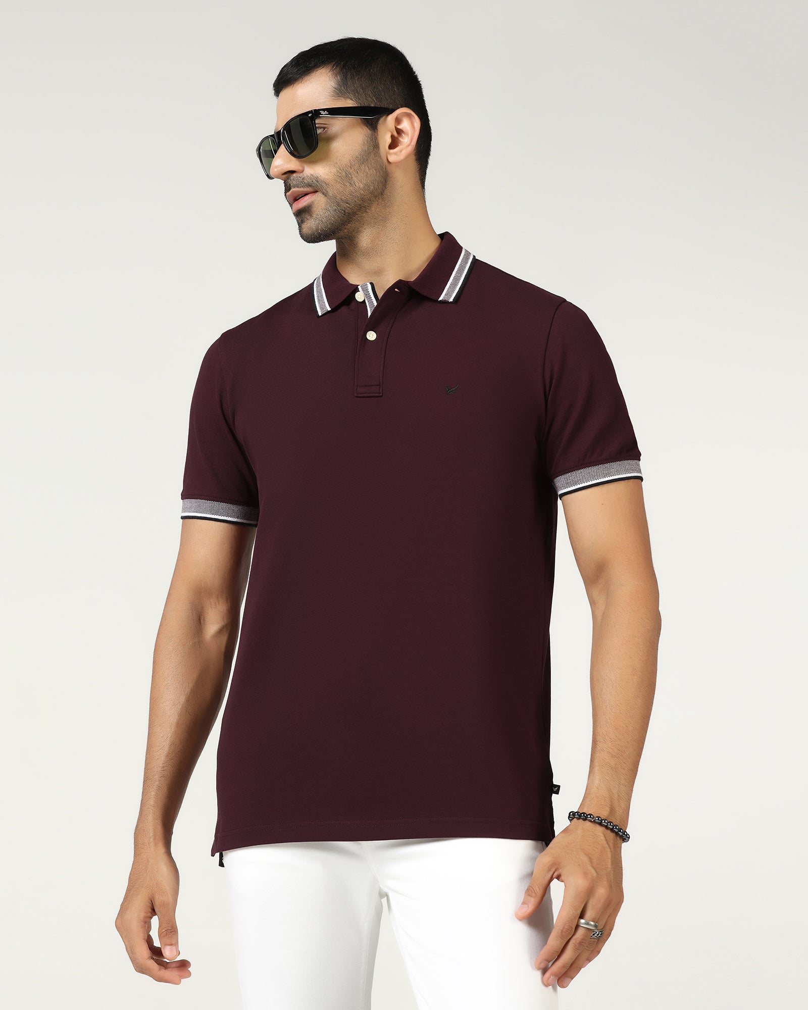 Wine Solid T-Shirt - Taurus