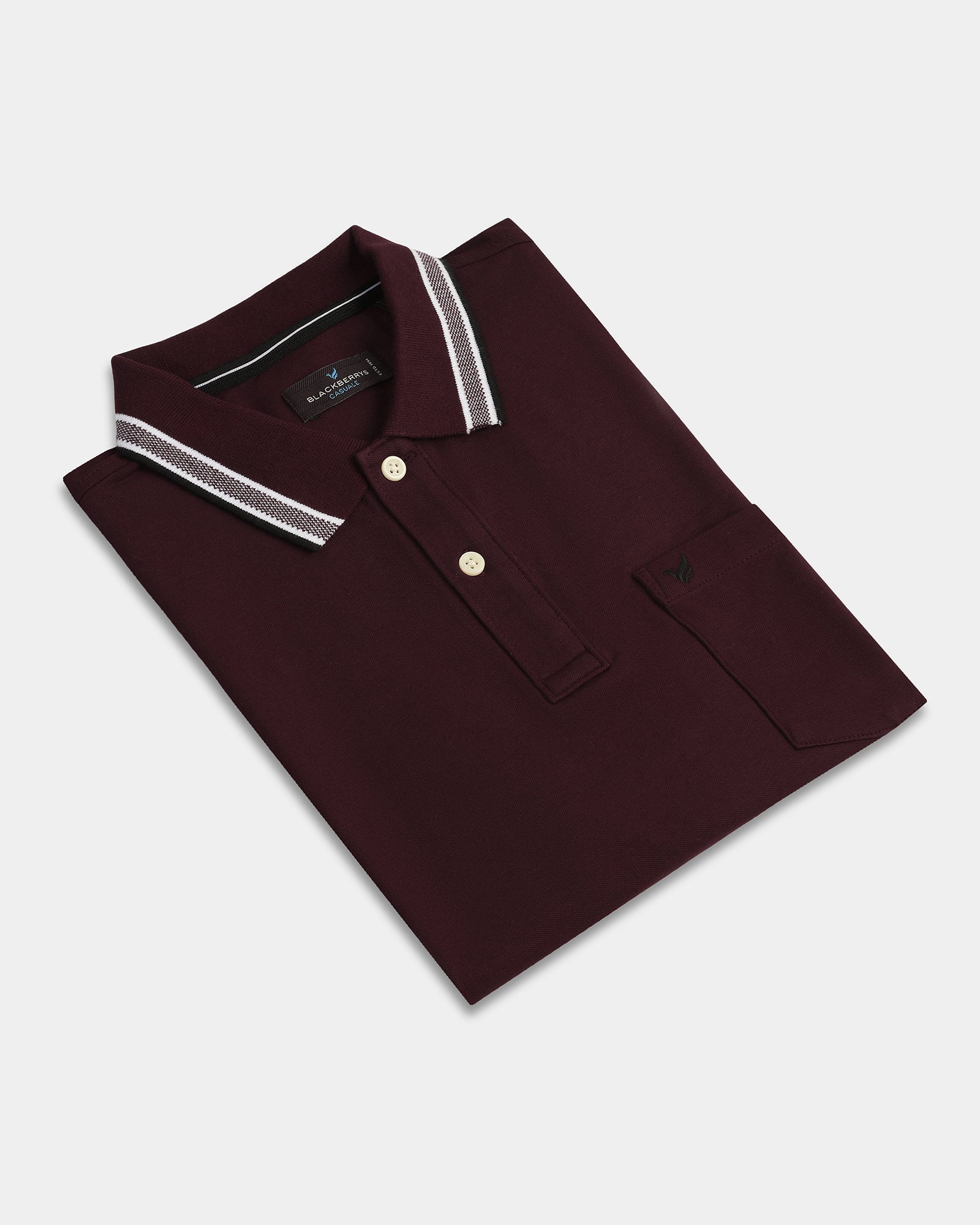 Wine Solid T-Shirt - Taurus