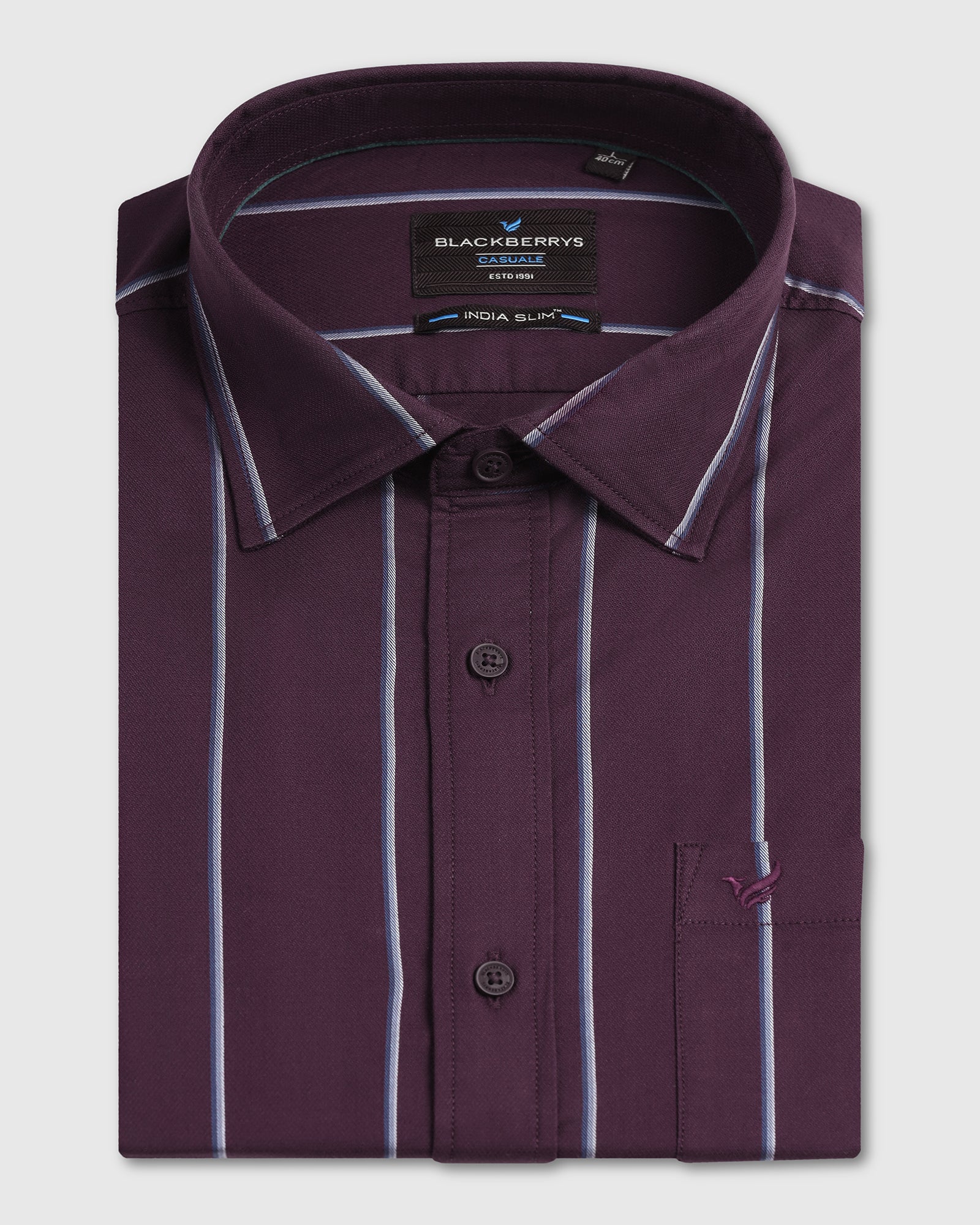 Wine Stripe Shirt - Huon