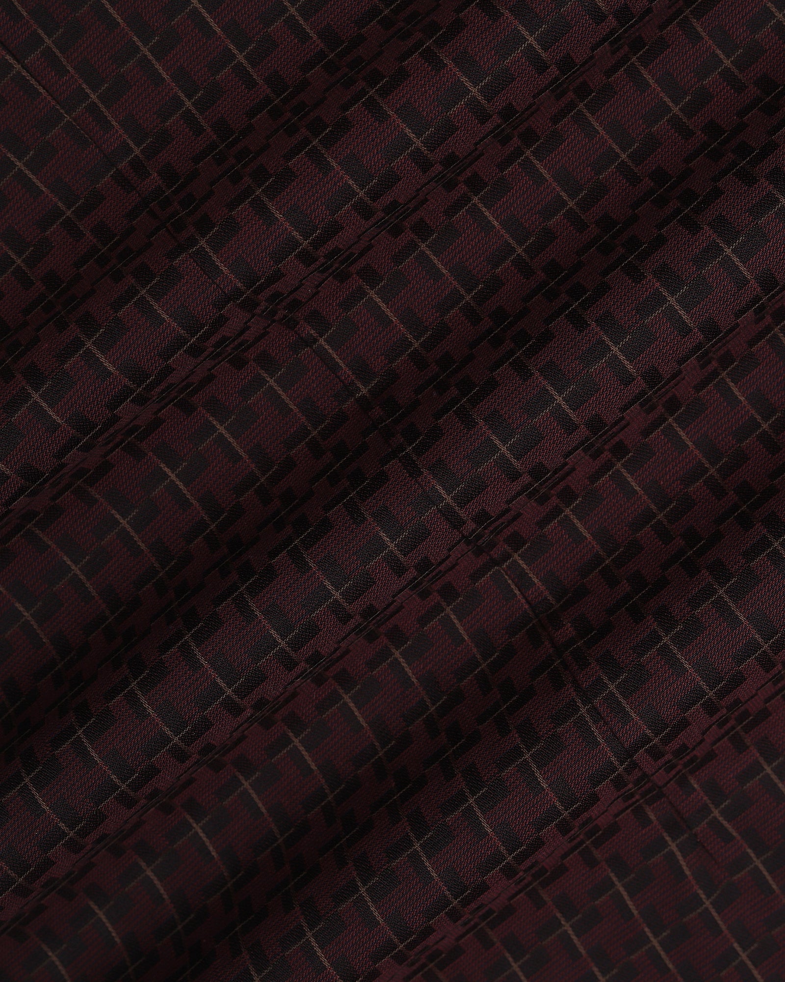 Wine Textured Shirt - Cizok
