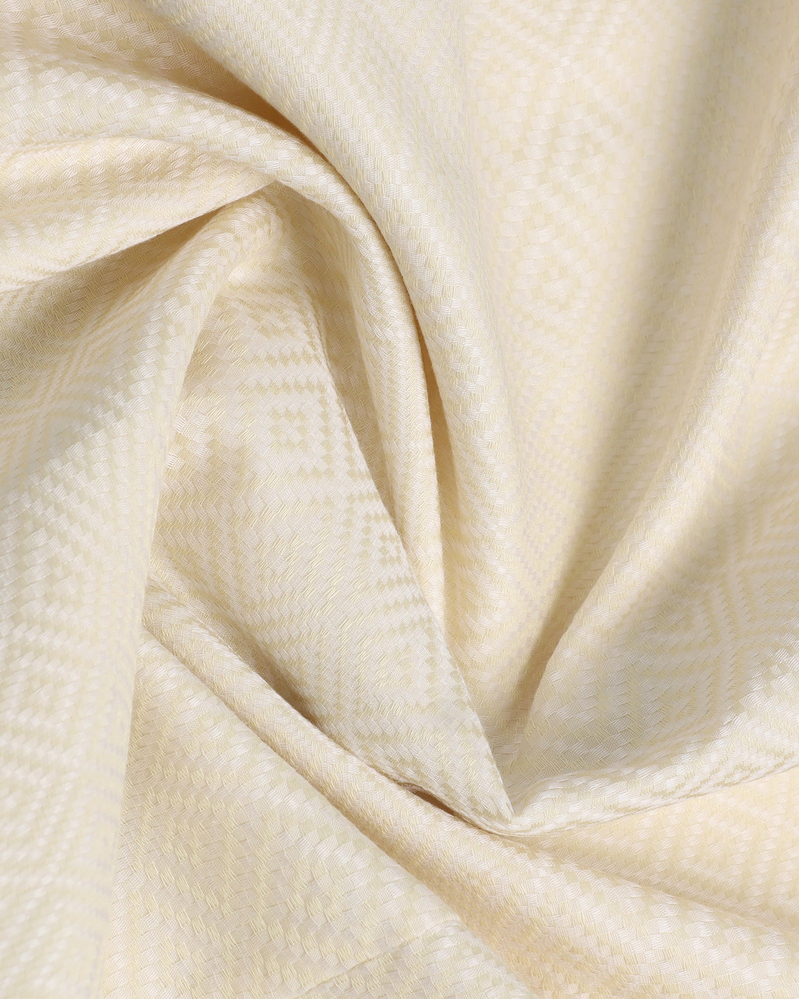 Yellow Jacquard Shirt - Render