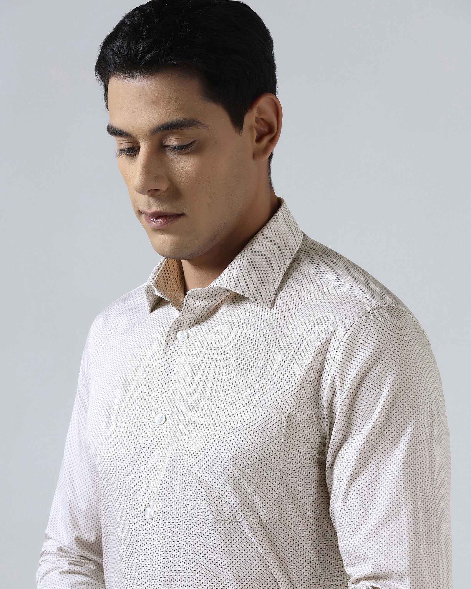 Yellow Printed Shirt - Alava