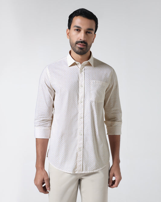 Yellow Printed Shirt - Harlad