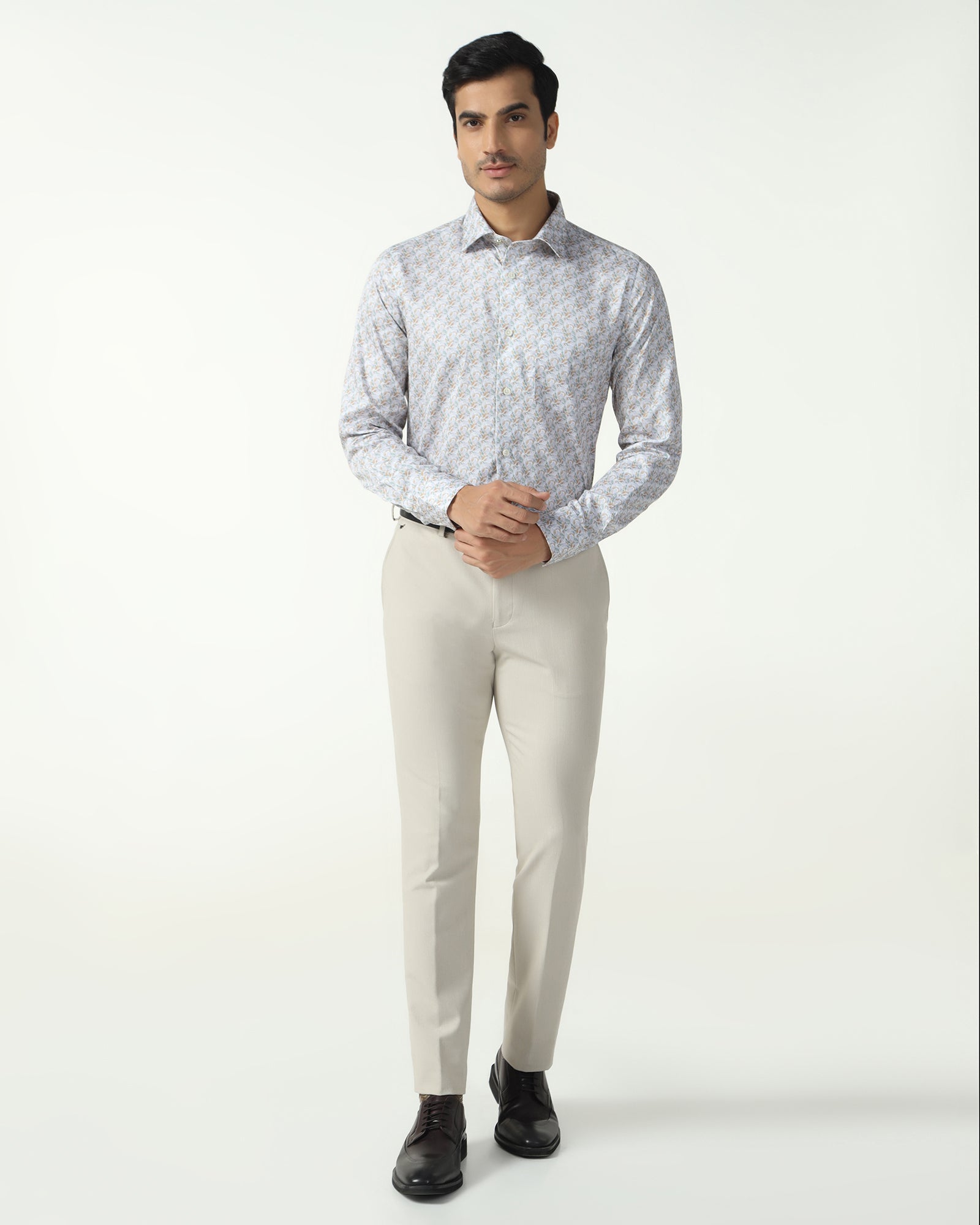 Yellow Printed Shirt - Parker