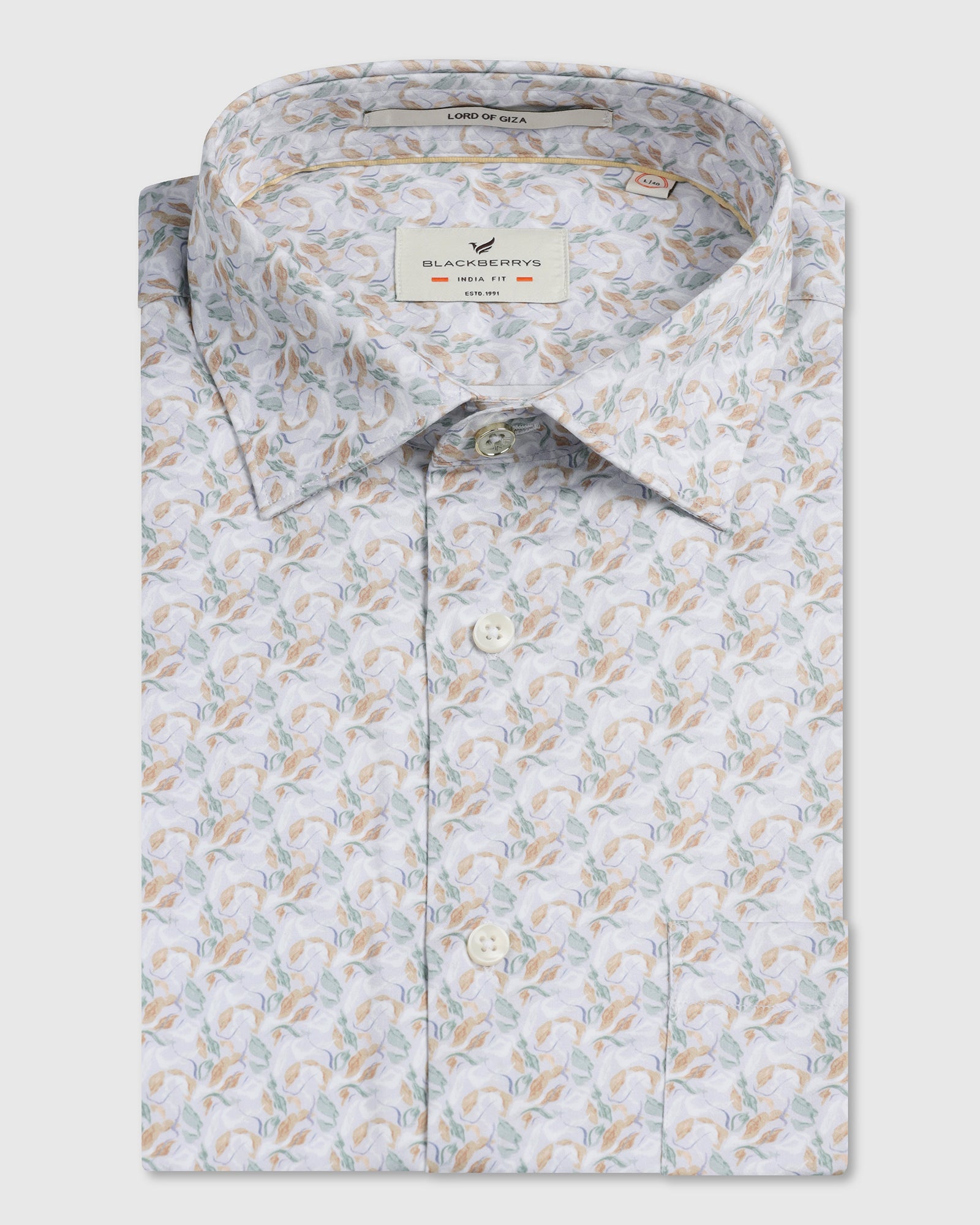 Yellow Printed Shirt - Parker