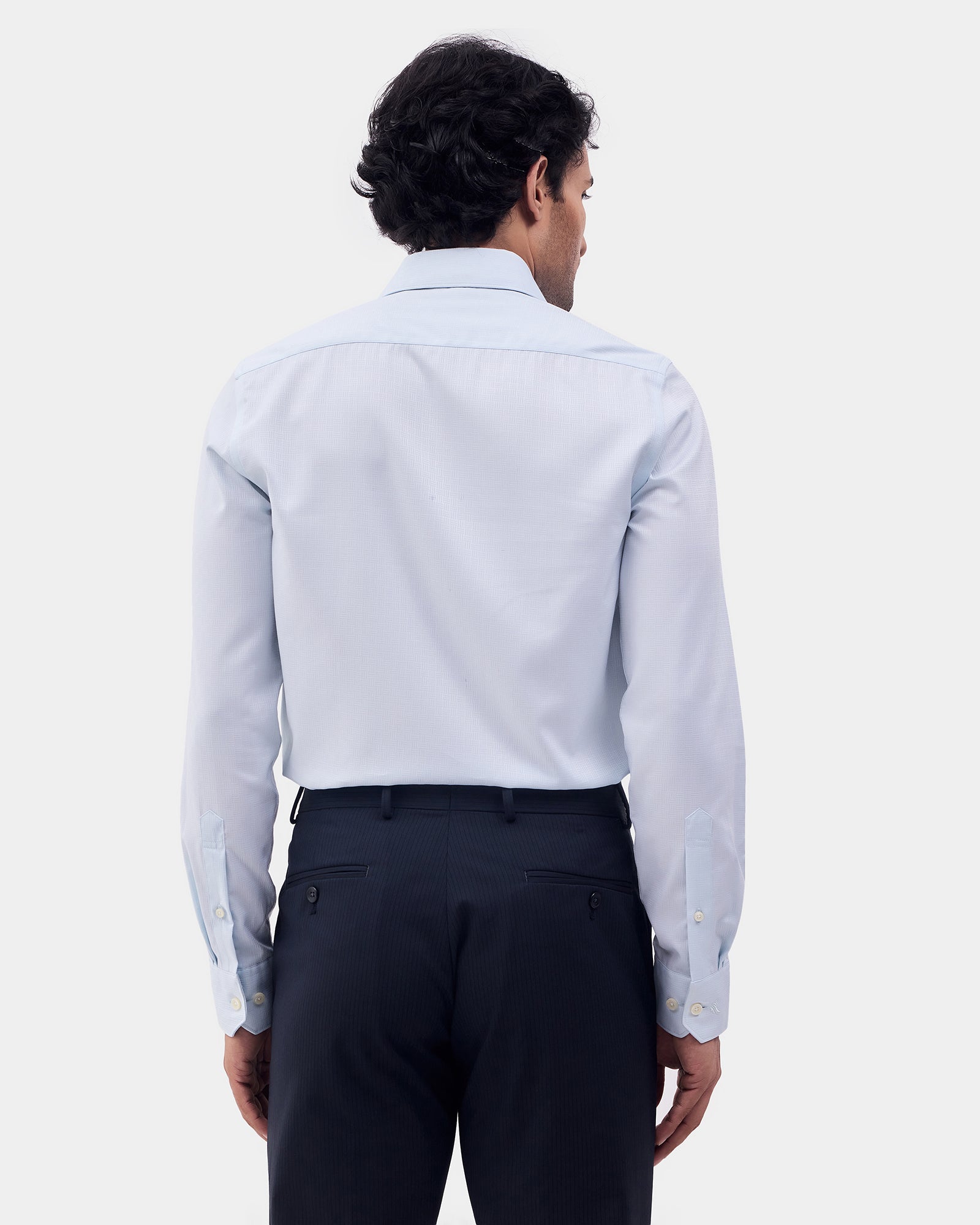 Aqua Textured Shirt - Felder