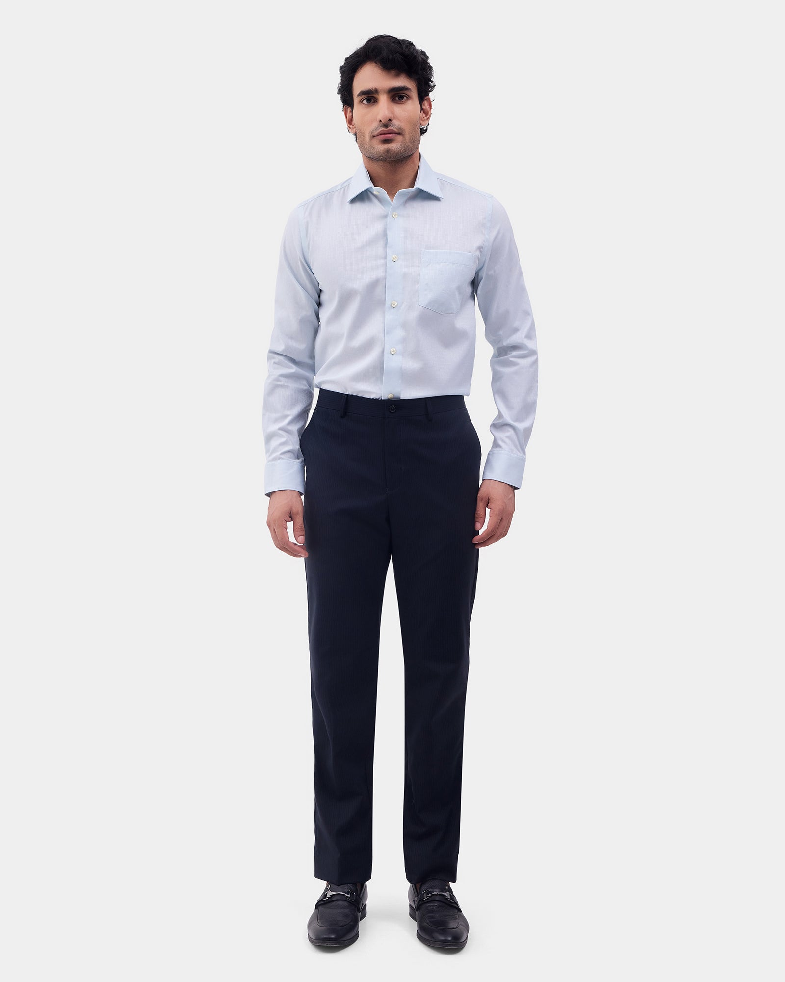 Aqua Textured Shirt - Felder