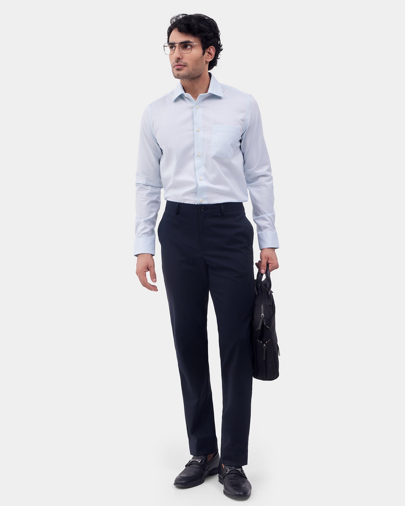 Aqua Textured Shirt - Felder