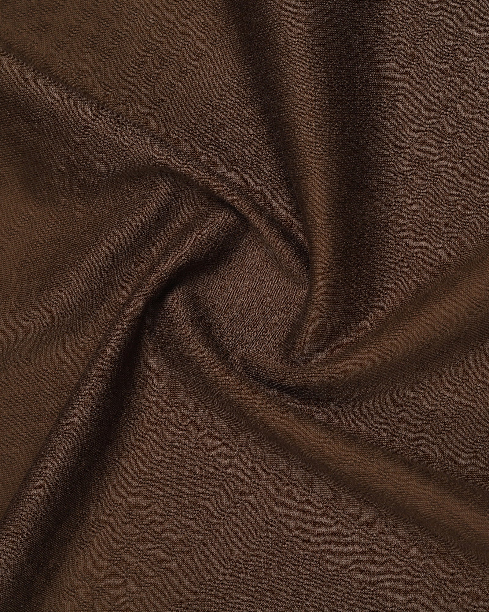 Bear Brown Textured Polo - Min Jun