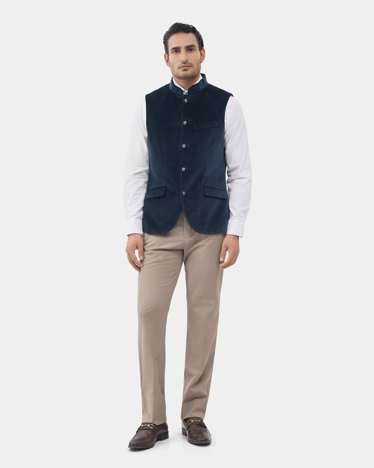 Beetle Solid Waistcoat - Neveger