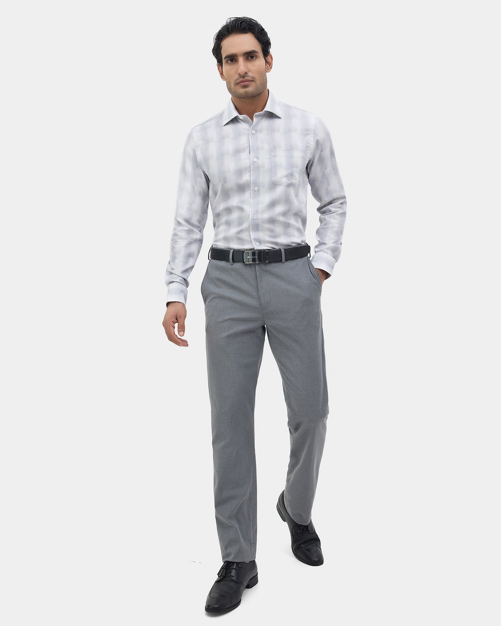 Beige Check Shirt - Torren